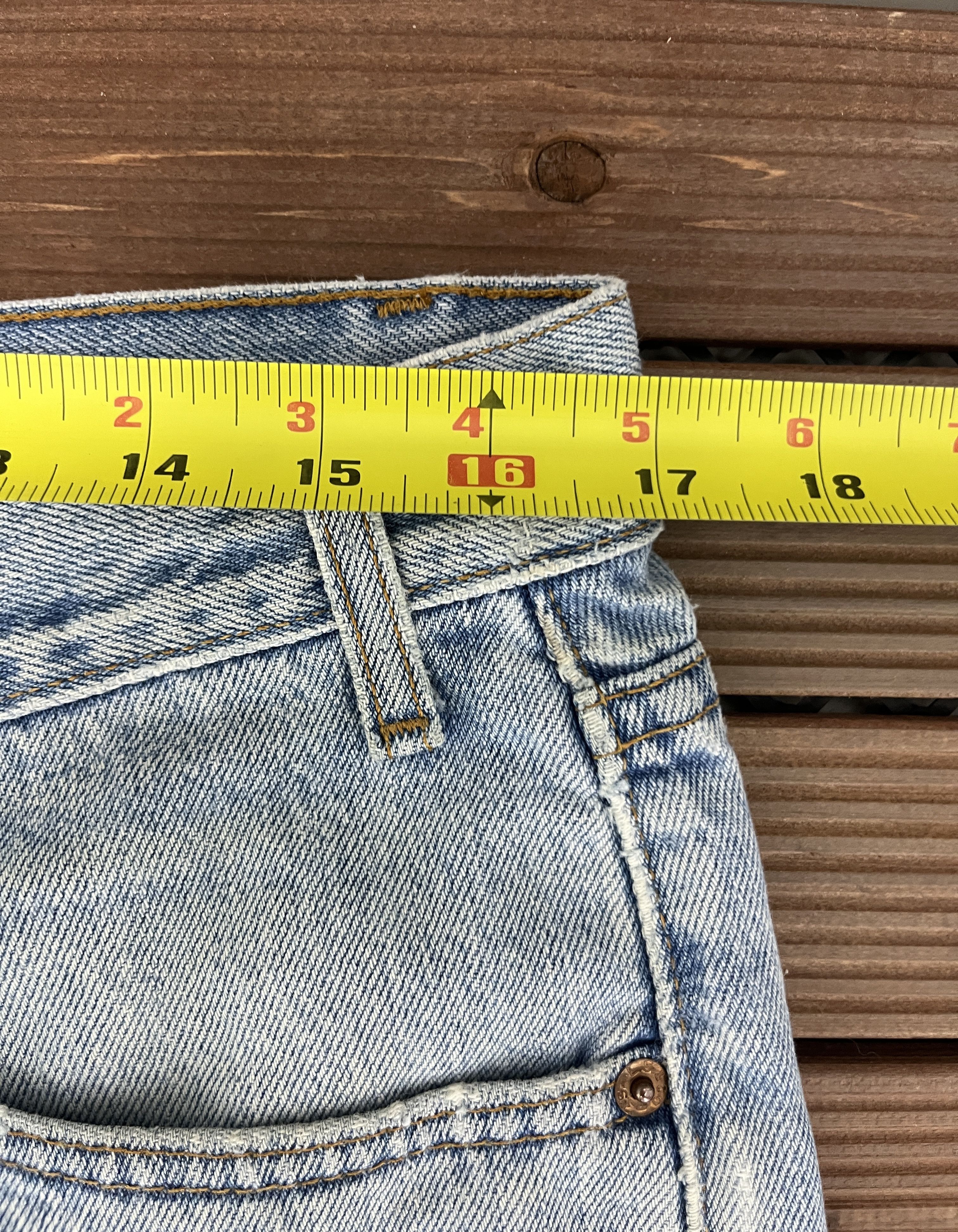 Levi's Levi's 505 Jeans Light Blue Vintage Denim Regular Fit Size US 36 / EU 52 - 8 Thumbnail