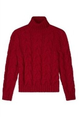 Tom Ford o1loc1c0724 KRL005 Turtleneck Sweater in Red Size US M / EU 48-50 / 2 - 1 Thumbnail