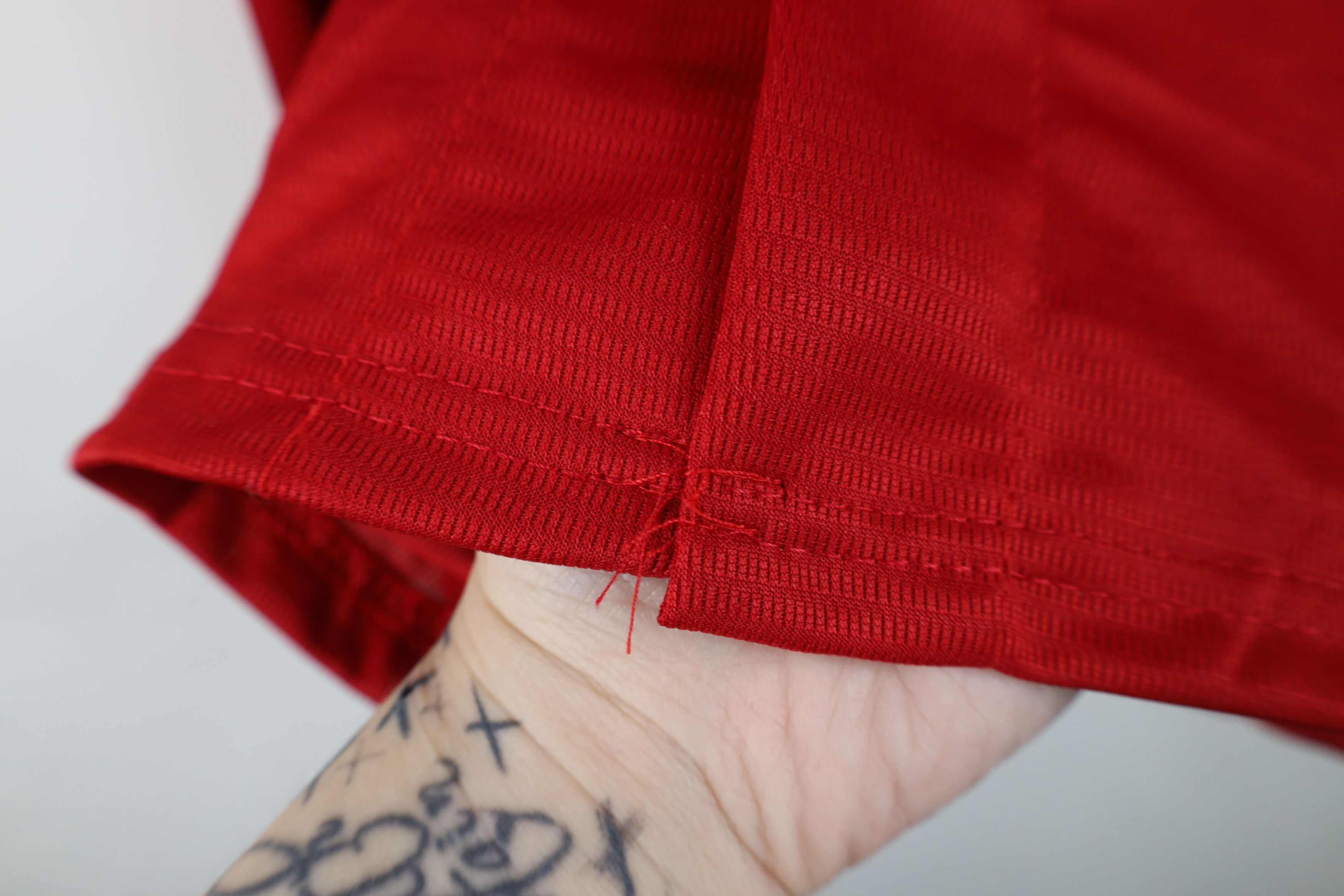 Vintage Vintage Cleveland Indians Baseball Jersey Red Polyester Size US XL / EU 56 / 4 - 6 Thumbnail