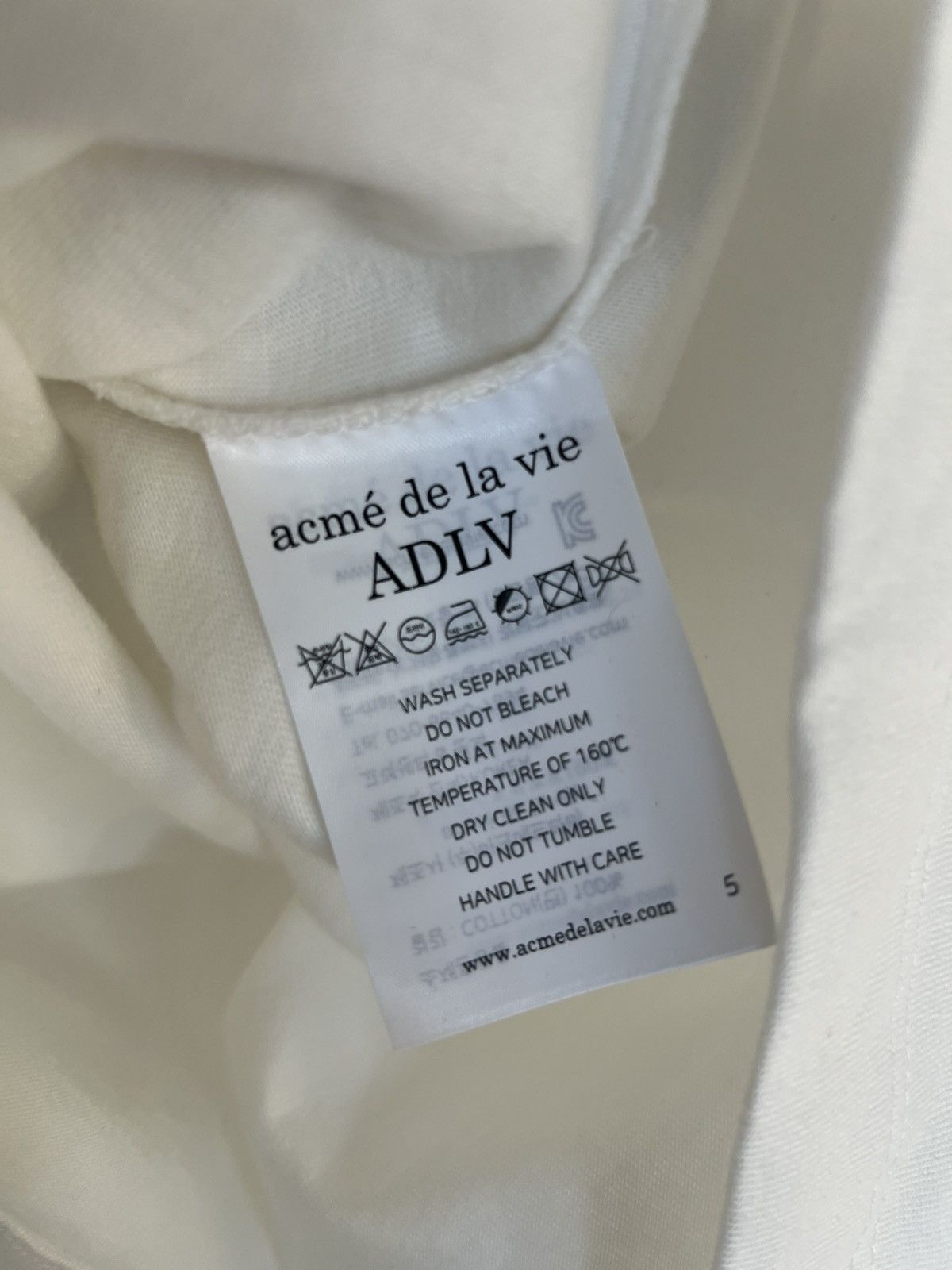 Other ACME DE LA VIE Bunny T Print T Shirt White Size US S / EU 44-46 / 1 - 4 Thumbnail