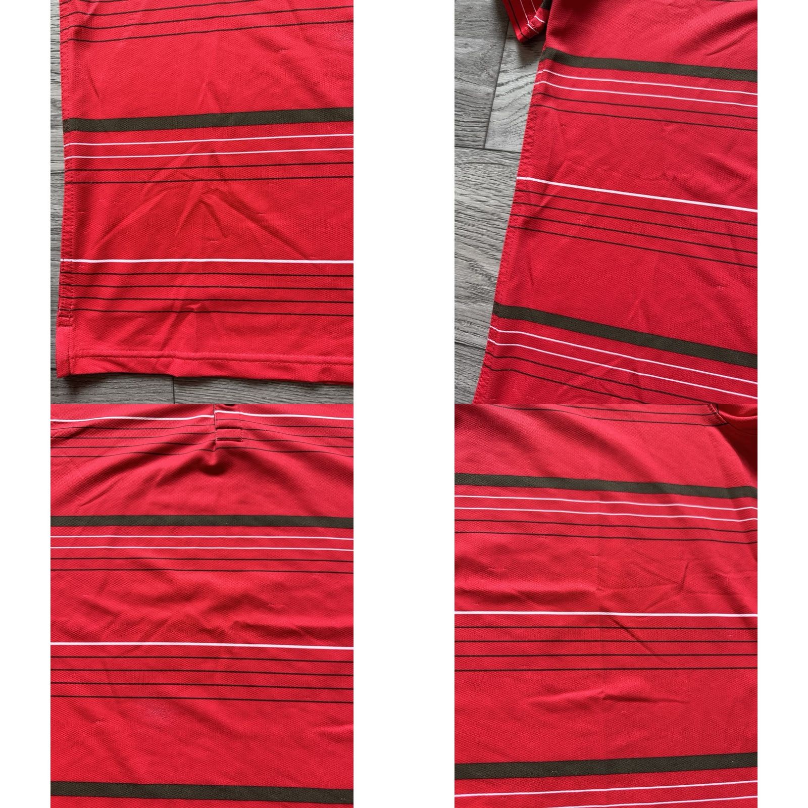 Nike Nike RF Striped Tennis Polo Shirt L Men Red 2012 Nike Template Roger Federer RF Striped Tennis Polo Shirt Size L Mens Size US L / EU 52-54 / 3 - 8 Thumbnail