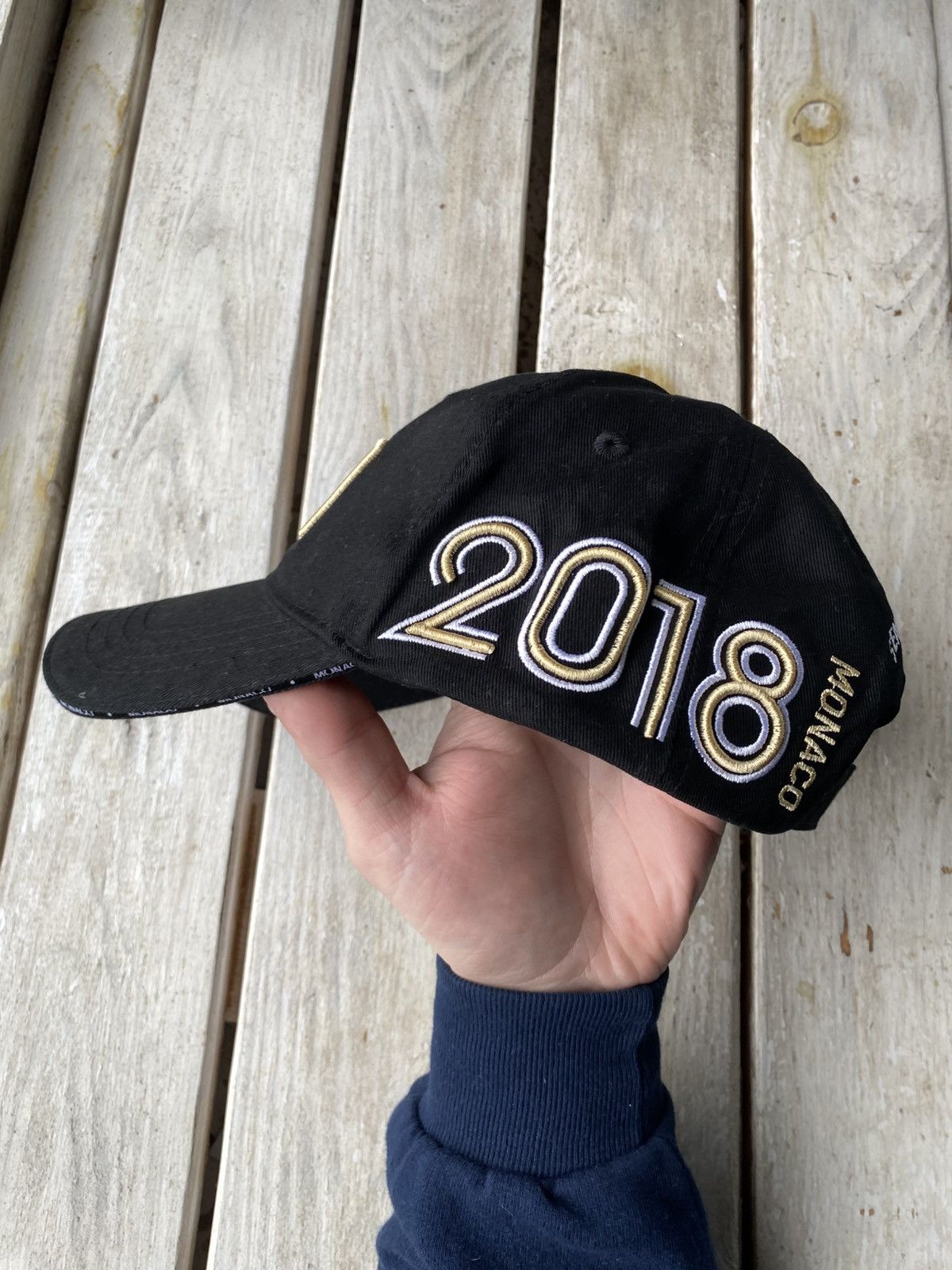 Sports Specialties × Vintage Vintage 90s Monaco 2018 Formula One Grand Prix Cap hat Size ONE SIZE - 4 Thumbnail