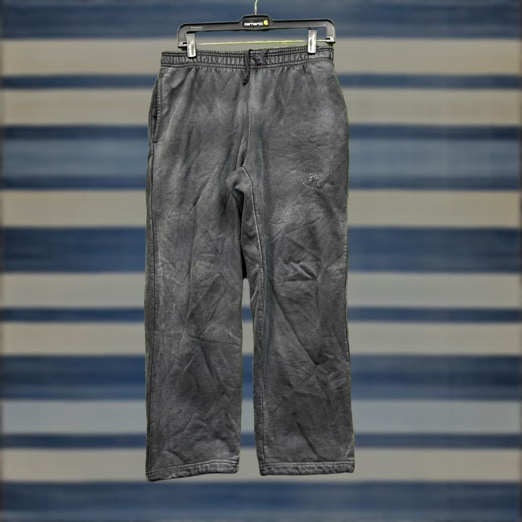Fucking Awesome F cking Awesome Sweatpants Mens S Black 100% Cotton Fleece Drawstring Regular Waist 28 in Hoodie Streetwear Joggers Pants Winter Spring Fall Mens Size US 29 - 1 Thumbnail