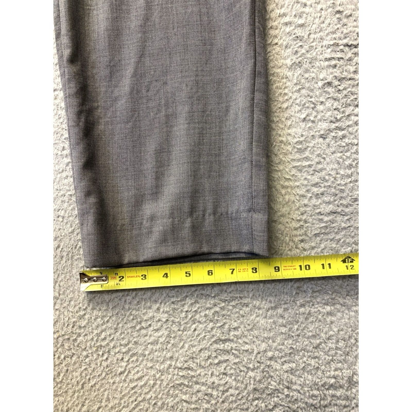 Hugo Boss Hugo Boss Dress Pants Mens 38 X 34 Gray /0742 Slim Straight Flat Front Zipper 34 Inseam Regular Size Type Men 0742 Size US 38 / EU 54 - 6 Thumbnail