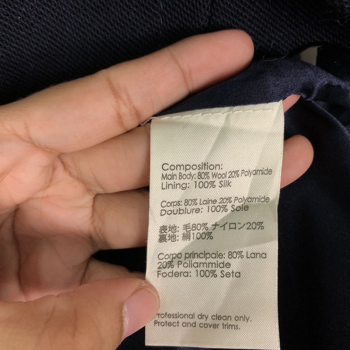 Japanese Brand 🔥Fetish Design Punk Style Philiplim Wool Double Breast Size US M / EU 48-50 / 2 - 13 Thumbnail