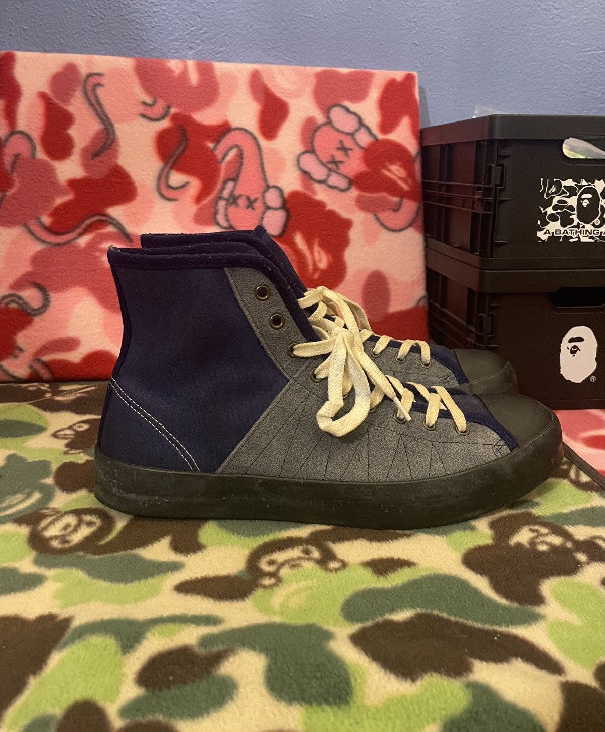 Bape Bape Fire Walkers Bapesta Size US 8 / EU 41 - 2 Thumbnail