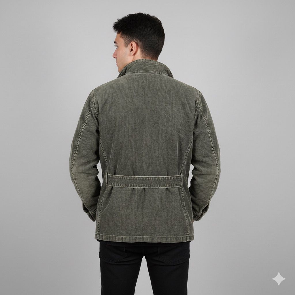 PPFM Vintage 90s PPFM Corduroy Jacket Size US M / EU 48-50 / 2 - 2 Thumbnail