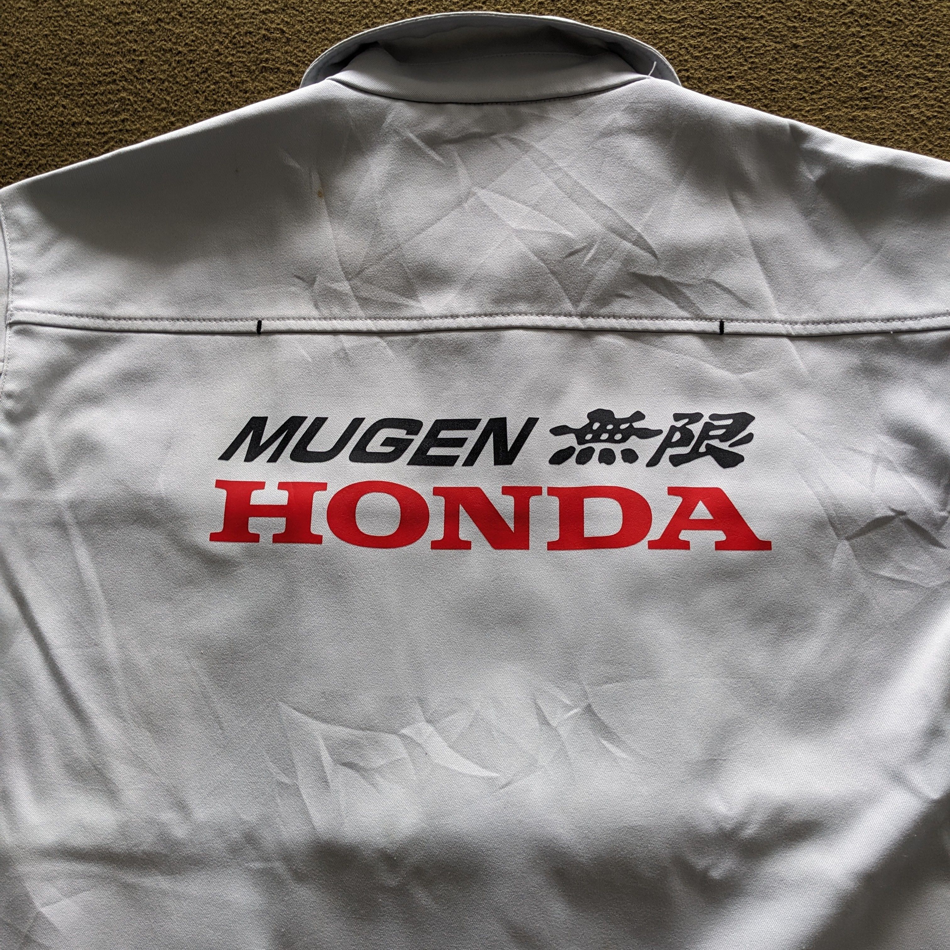 Vintage Vintage MUGEN HONDA Racing Uniform Workers Custom Jacket Size US L / EU 52-54 / 3 - 2 Thumbnail