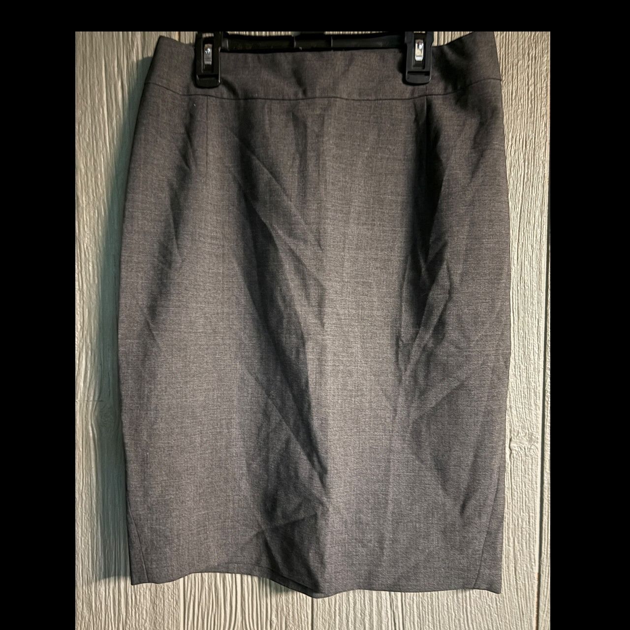 Anthropologie Elegant Gray Pencil Skirt Size 27" / US 4 / IT 40 - 3 Thumbnail