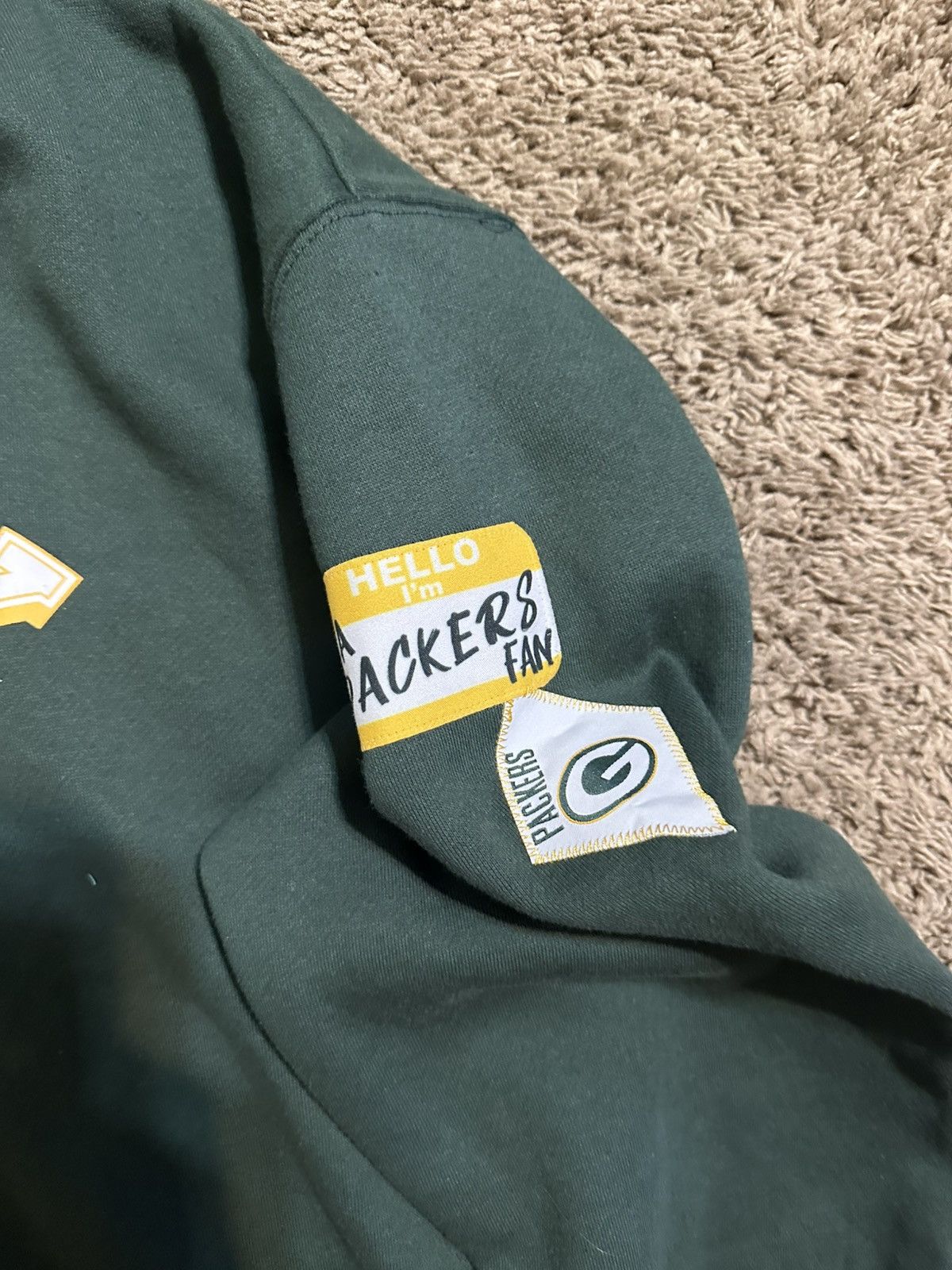 NFL Vintage NFL Women’s Green Bay Packers hoodie 00s size 3XL Size 3XL / US 20-22 - 3 Thumbnail