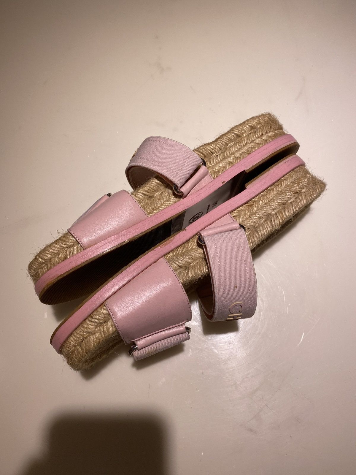Chanel Chanel Leather Sandal Size US 5 / IT 35 - 5 Thumbnail
