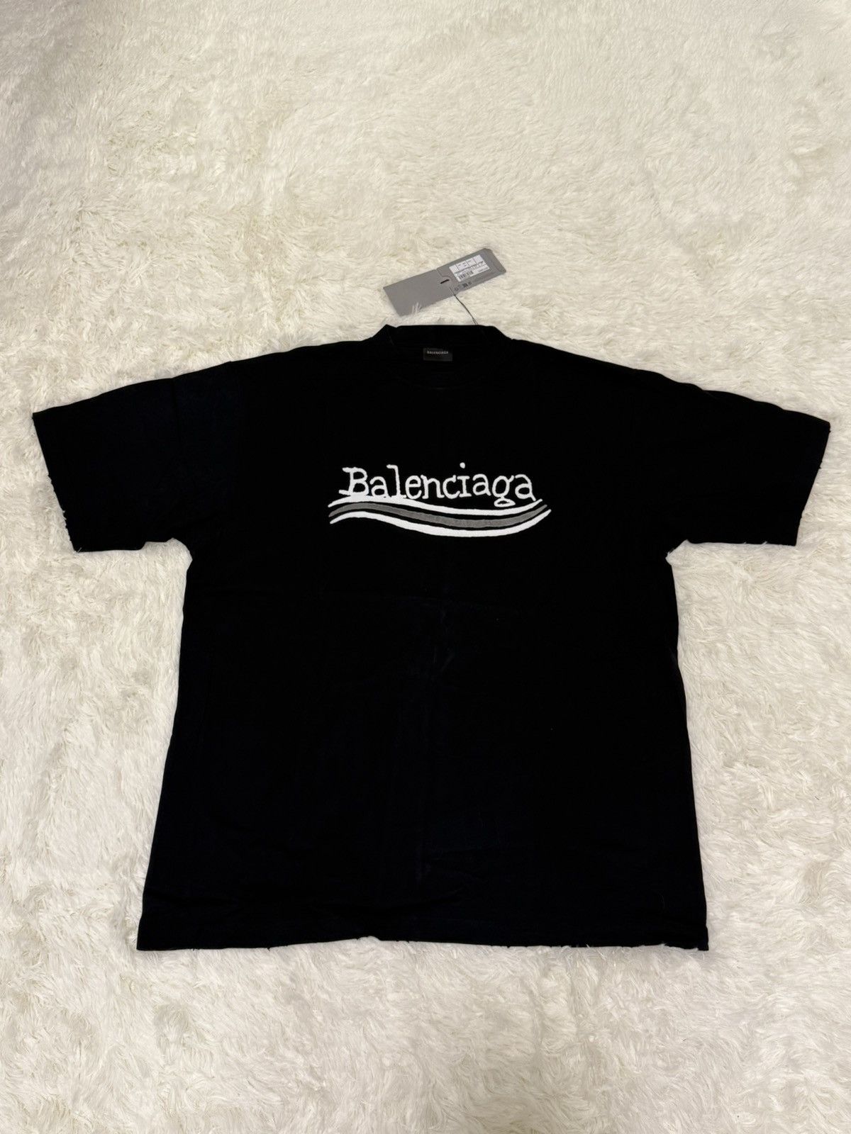 Balenciaga Balenciaga black t shirt Size US M / EU 48-50 / 2 - 2 Thumbnail