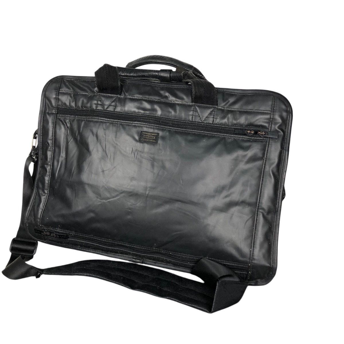 Japanese Brand 📌Vintage Rich Black Massenger Bag Porter Made in Japan Size ONE SIZE - 7 Thumbnail