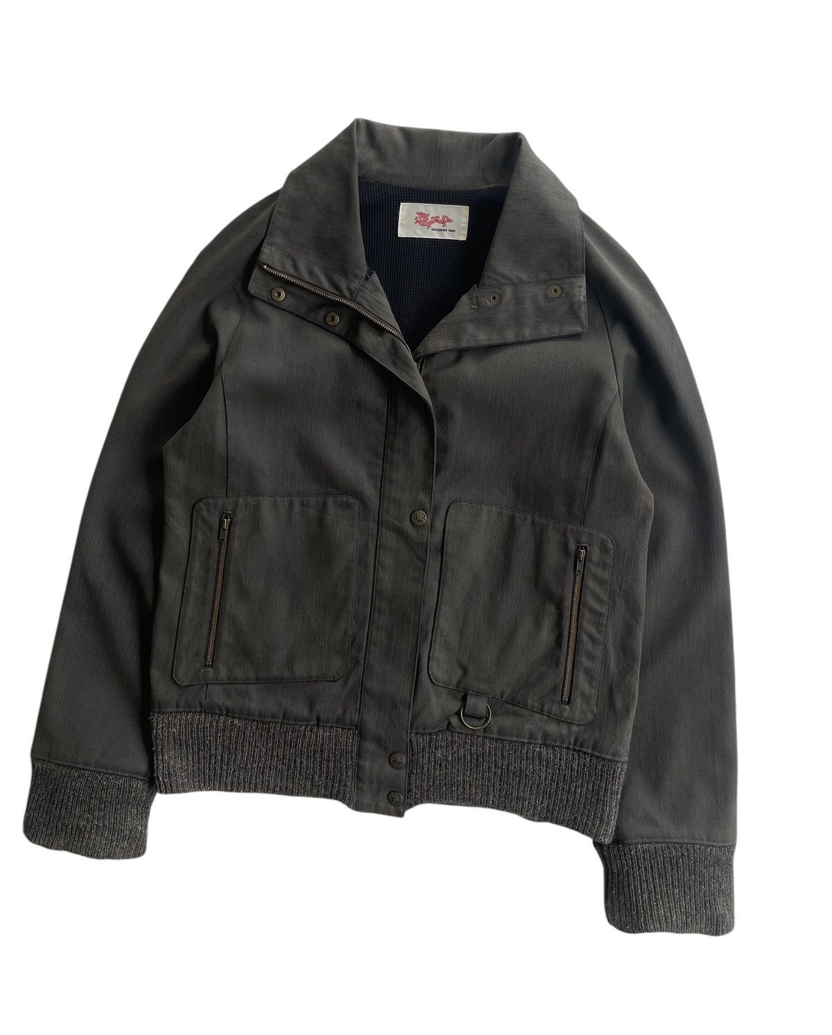 Vivienne Tam Vivienne Tam Waxed Jacket Size S / US 4 / IT 40 - 4 Thumbnail