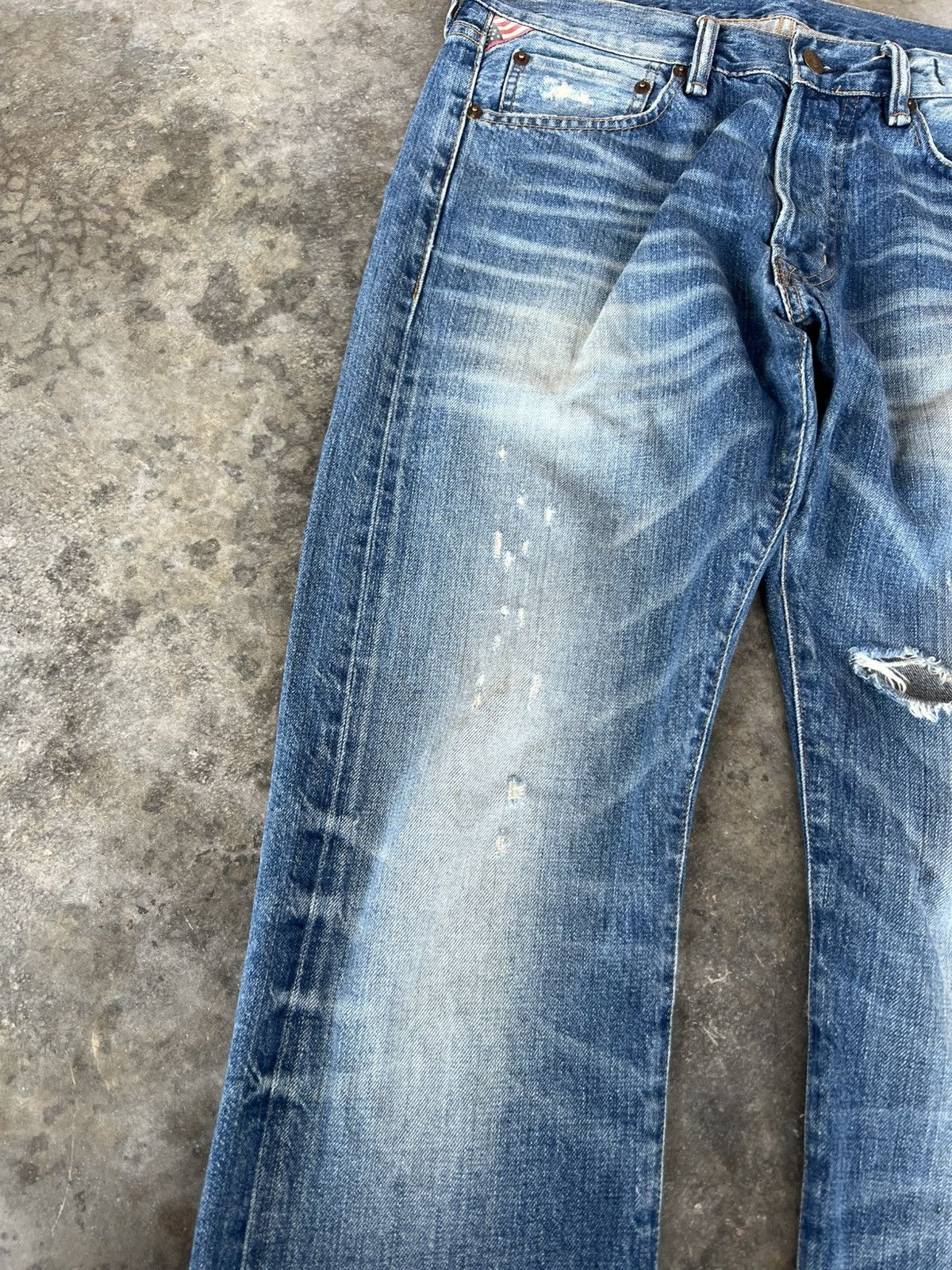 Denim & Supply Ralph Lauren Vintage Distressed Denim & Supply Ralph Lauren Jean Size US 32 / EU 48 - 9 Thumbnail