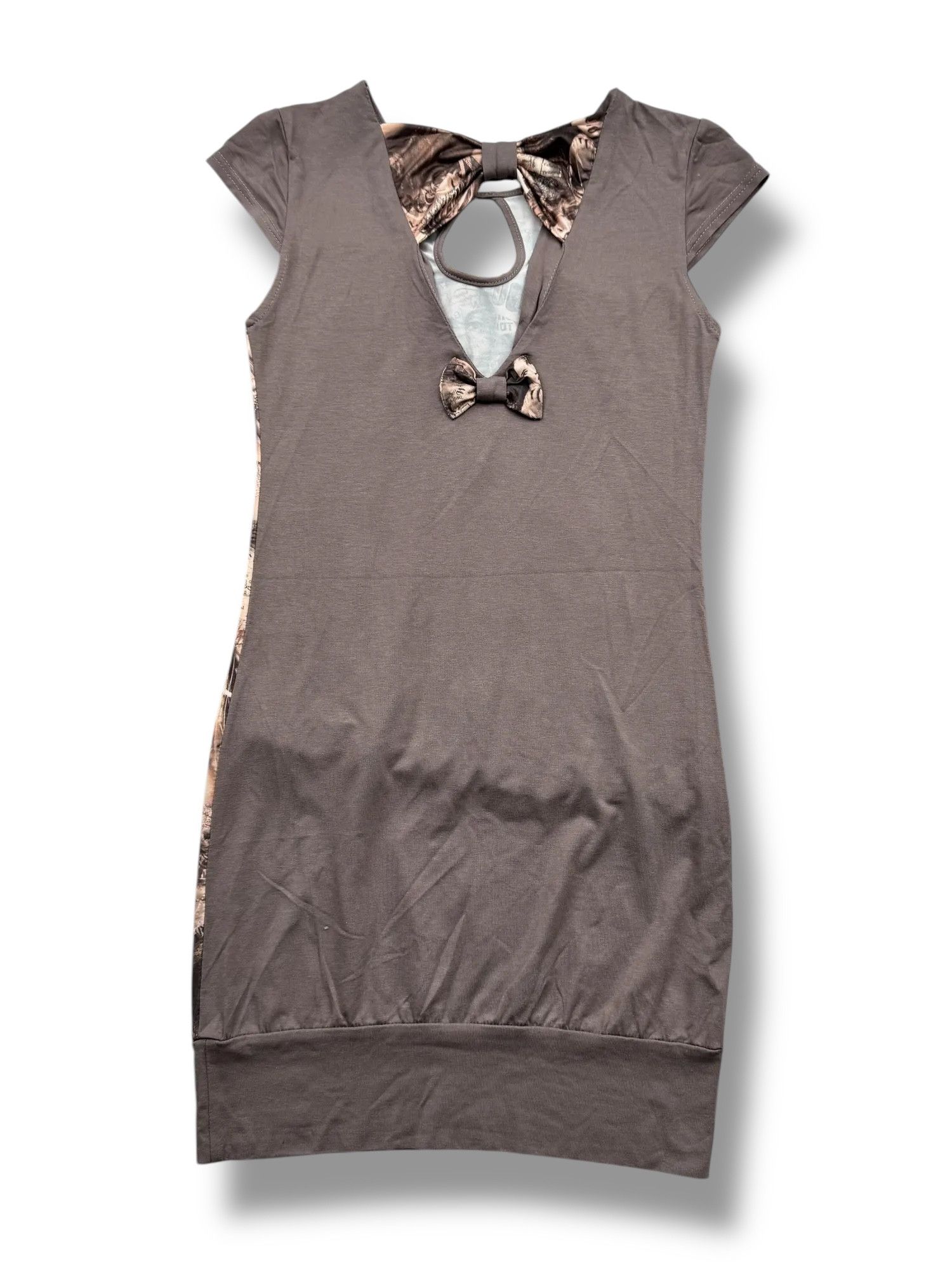 Japanese Brand Y2K Midi Dress With Glamour Print(V290) Size M / US 6-8 / IT 42-44 - 2 Thumbnail