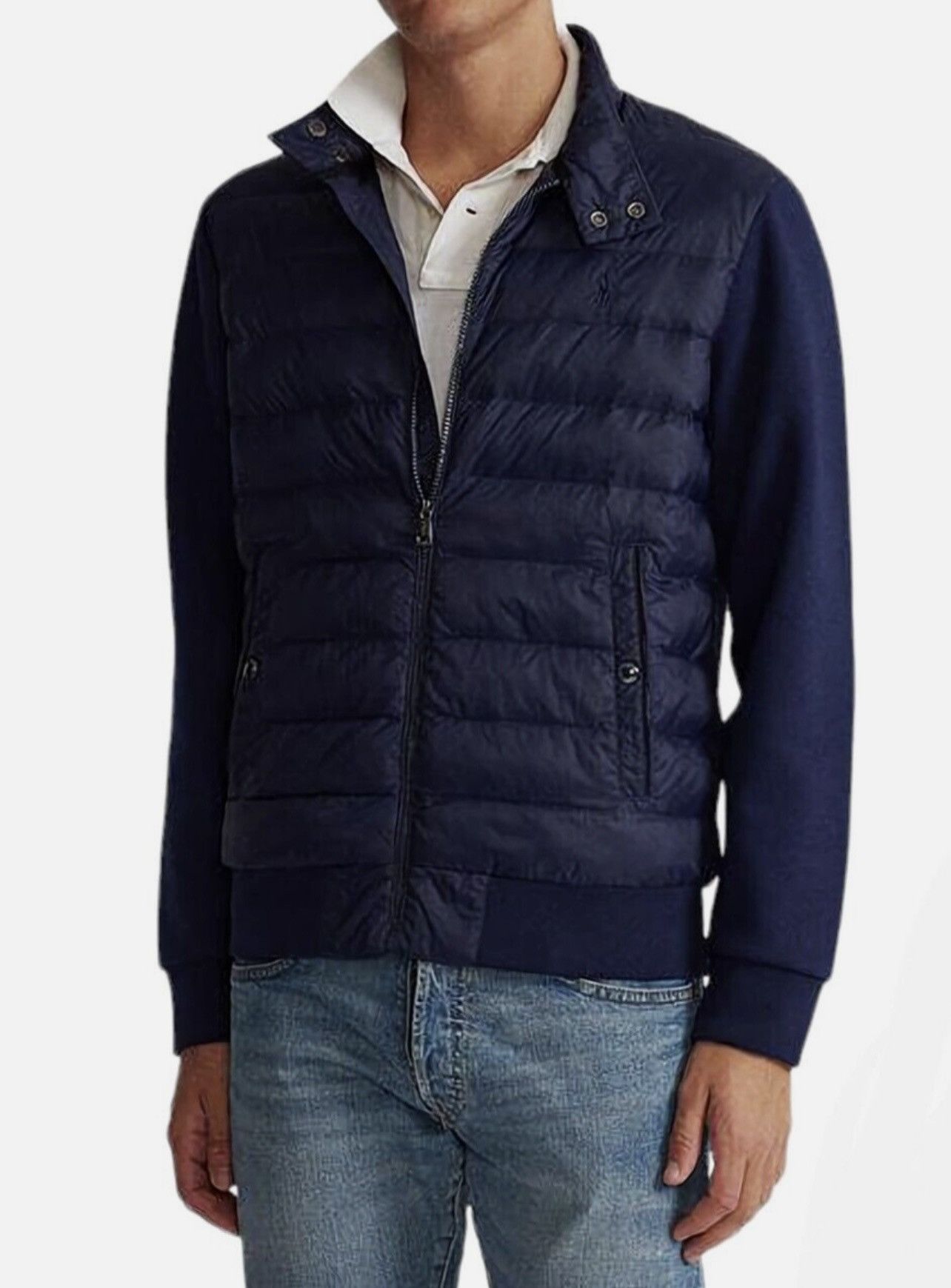 Polo Ralph Lauren Polo Ralph Lauren Quilted Hybrid Jacket XL Down Size US XL / EU 56 / 4 - 5 Thumbnail