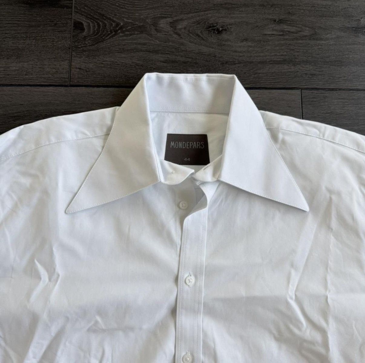 Other Mondepars white dress shirt Size US XL / EU 56 / 4 - 4 Thumbnail