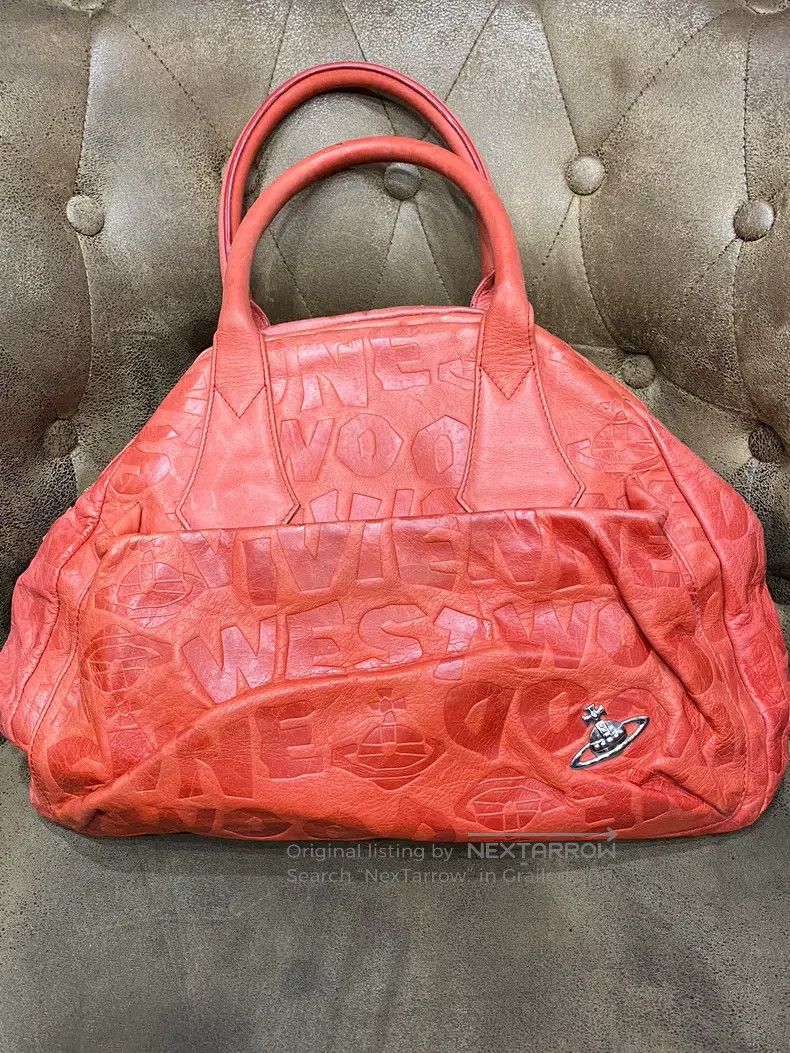 Vivienne Westwood Vivienne Westwood size os Sheepskin bowling bag with emboss Size ONE SIZE - 1 Thumbnail