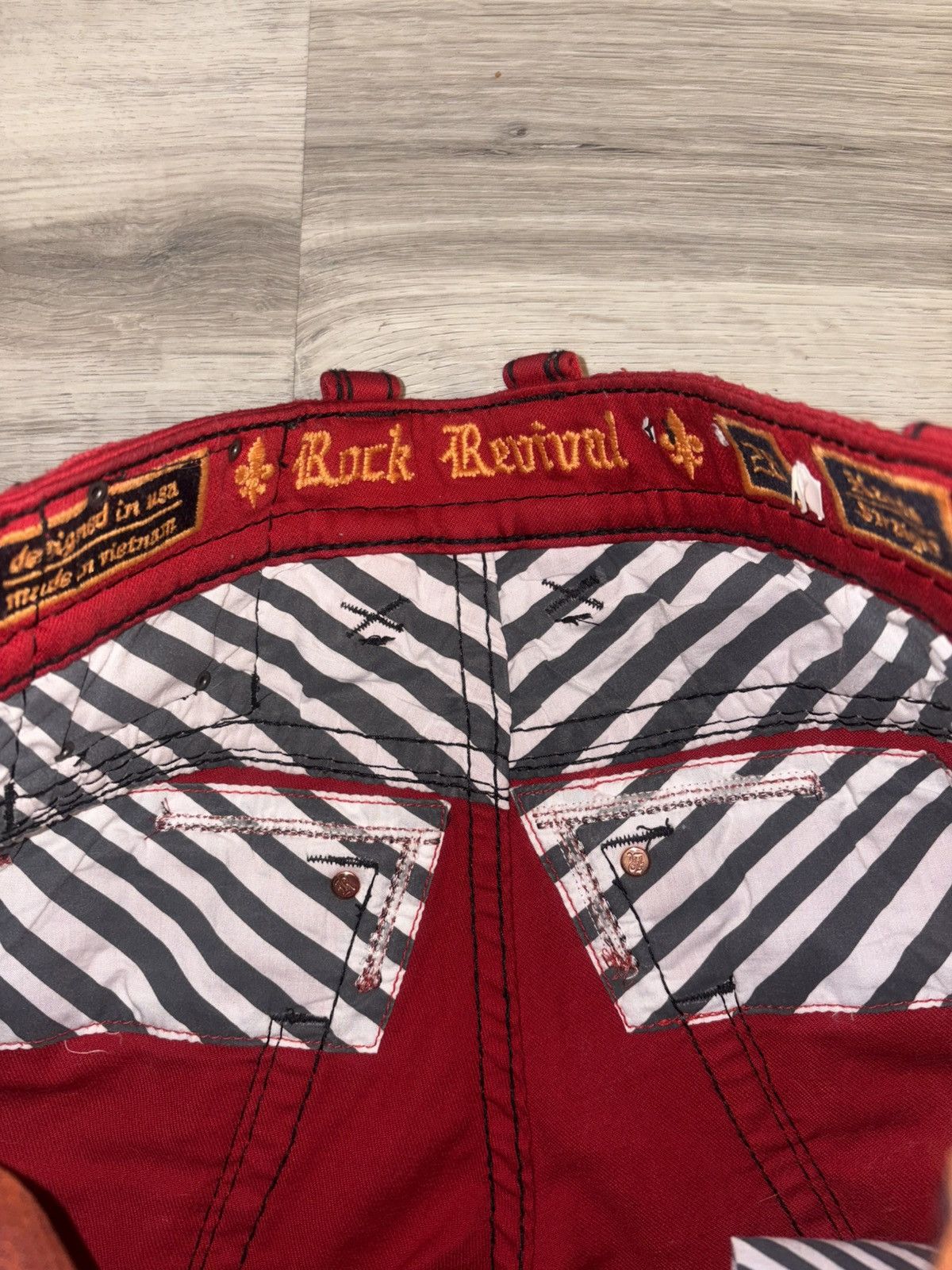 Rock Revival Rock Revival Red Jeans Size US 28 / EU 44 - 3 Thumbnail