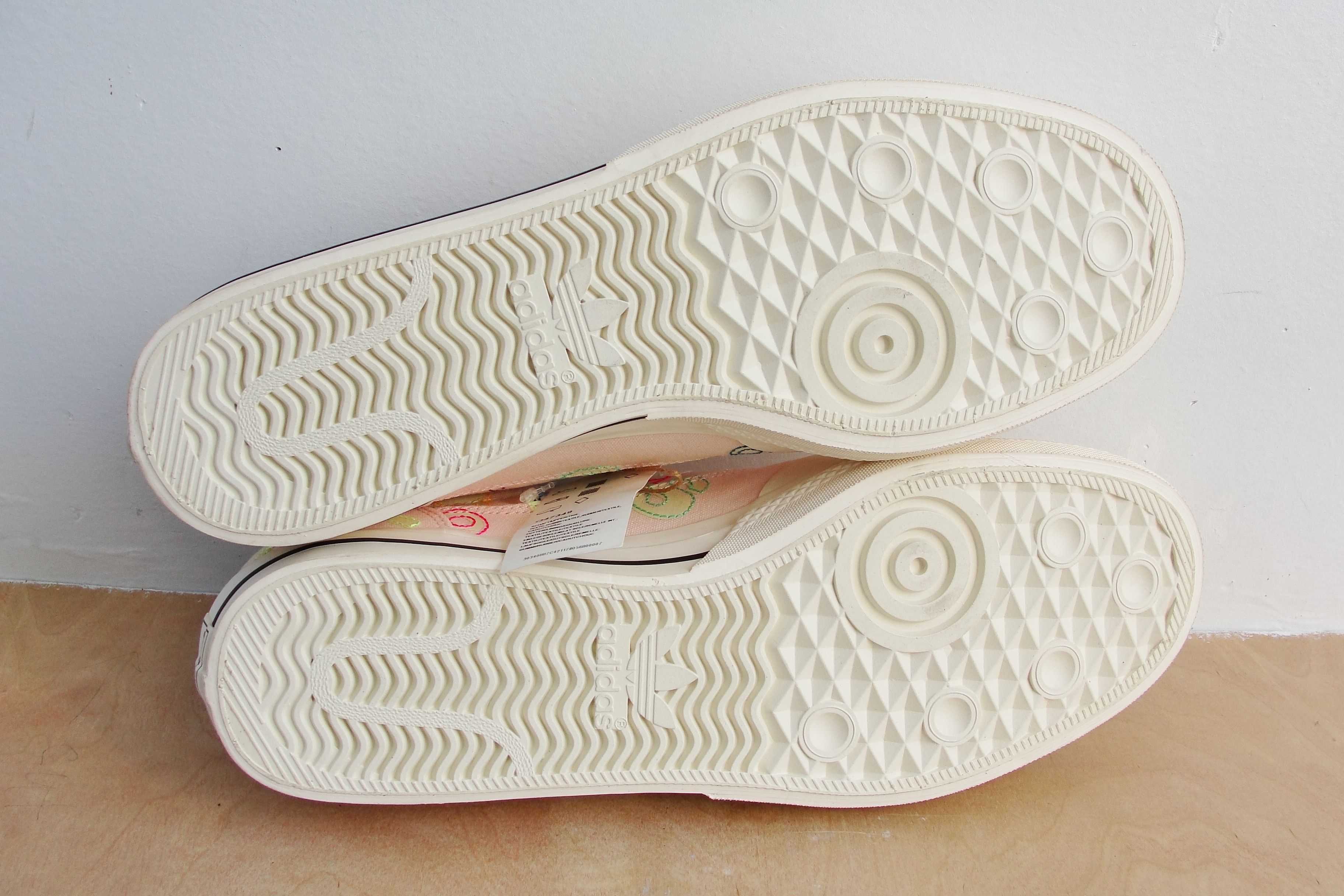 Adidas Adidas Nizza RF Slip-On Sneakers Men's Allover Letters Size US 14 / EU 47 - 6 Thumbnail