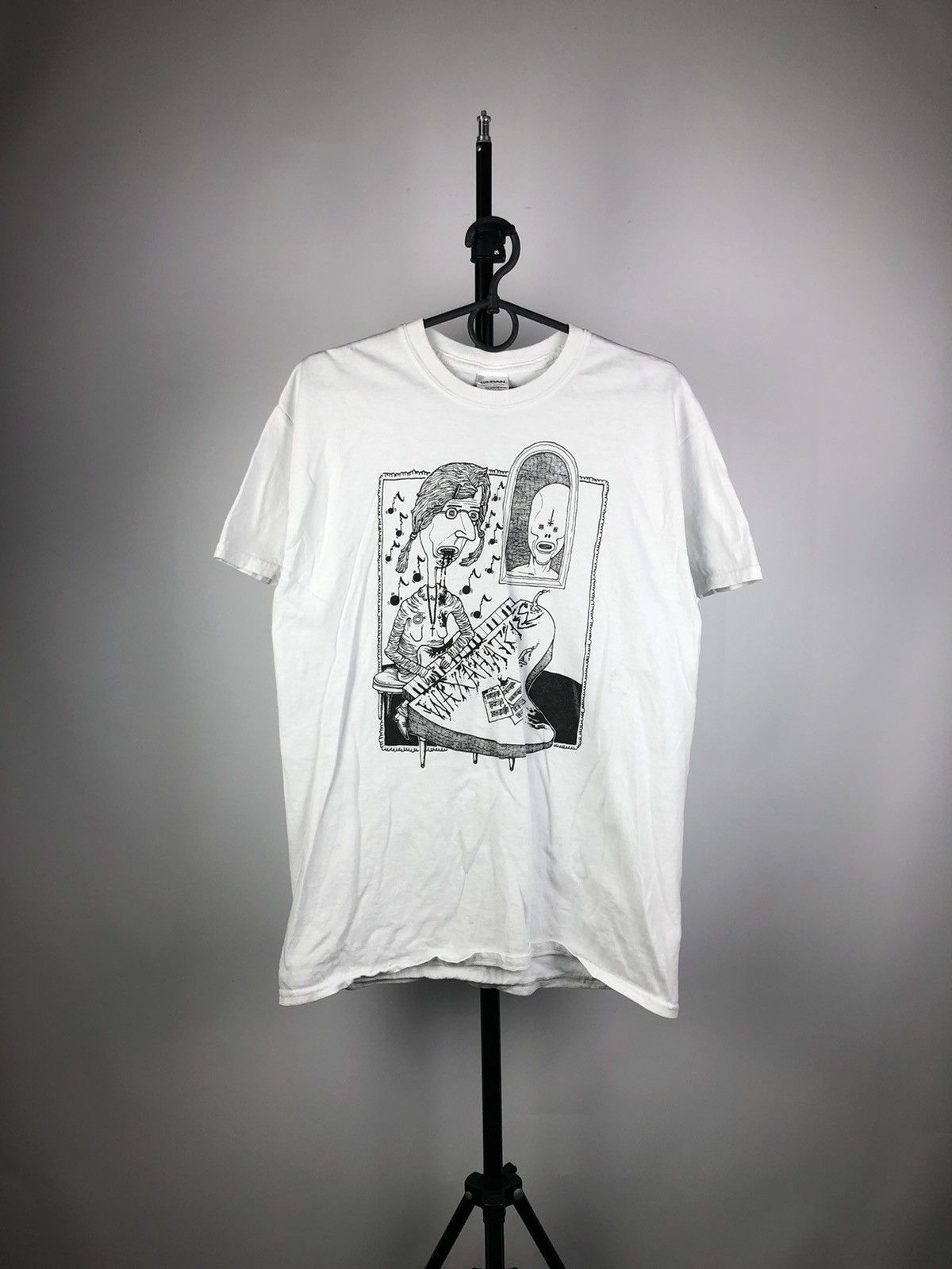 Japanese Brand × Vintage Vintage 90s RARE💥 ART Y2K OPIUM T-shirt Size US L / EU 52-54 / 3 - 2 Thumbnail