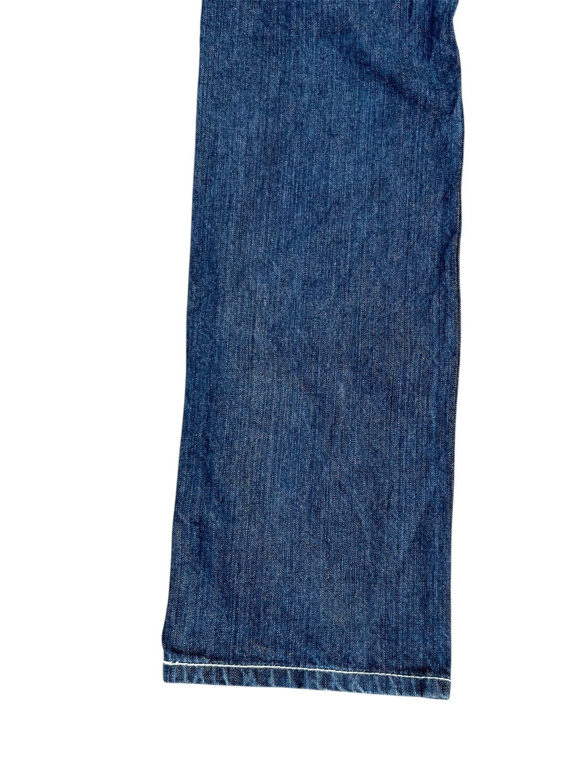 Japanese Brand 🔥VERY RARE🔥BACK RUSH Punk Triple Waist Denim Size US 28 / EU 44 - 11 Thumbnail