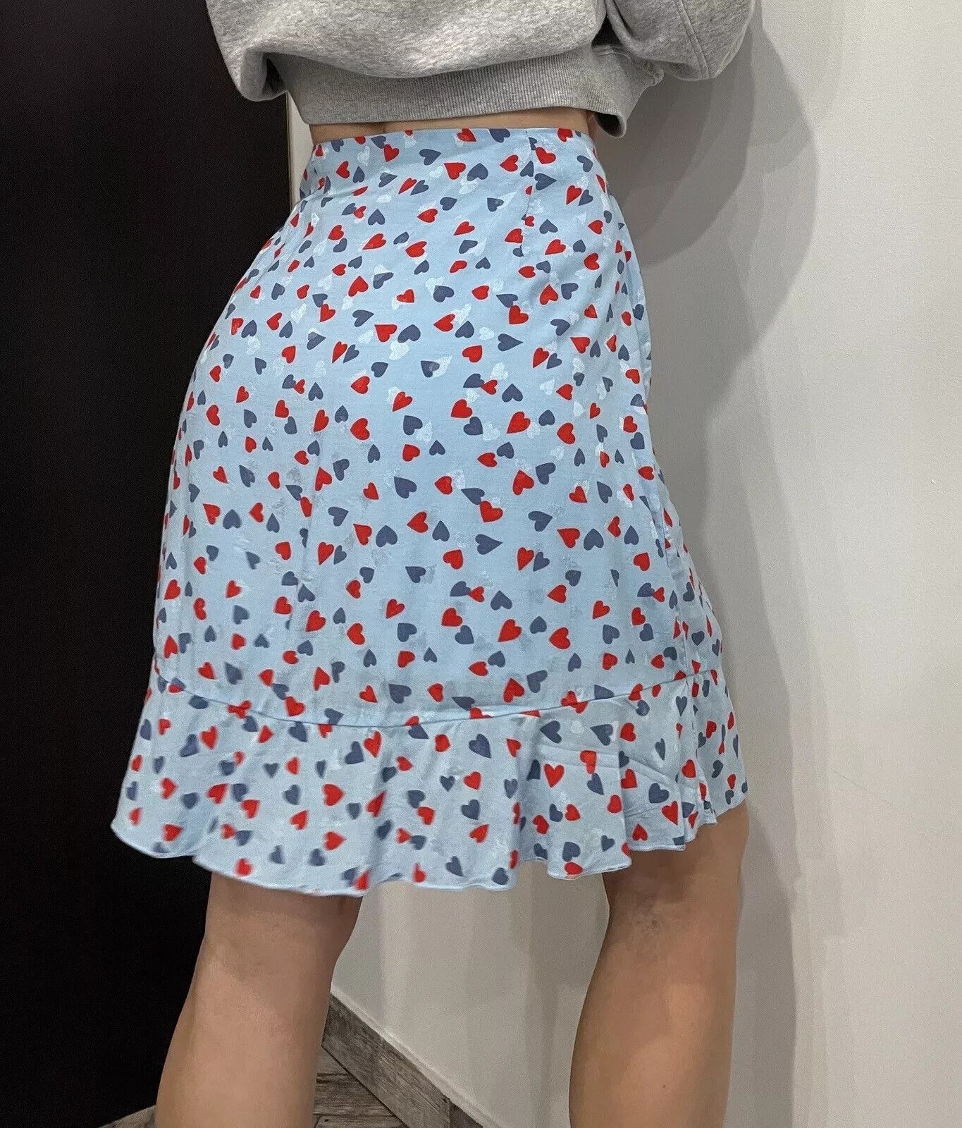 Other Fabianne Chapot Viscose Kea Skirt Hearts Wrap Print size XS Size 28" / US 6 / IT 42 - 8 Thumbnail