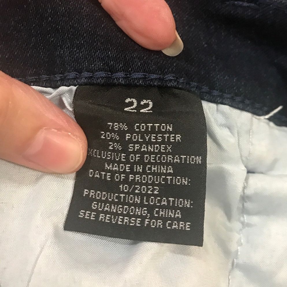 Other Pastel Rise Wash Stretch Womens Denim Jeans 22 Size 40" / US 18 - 4 Thumbnail