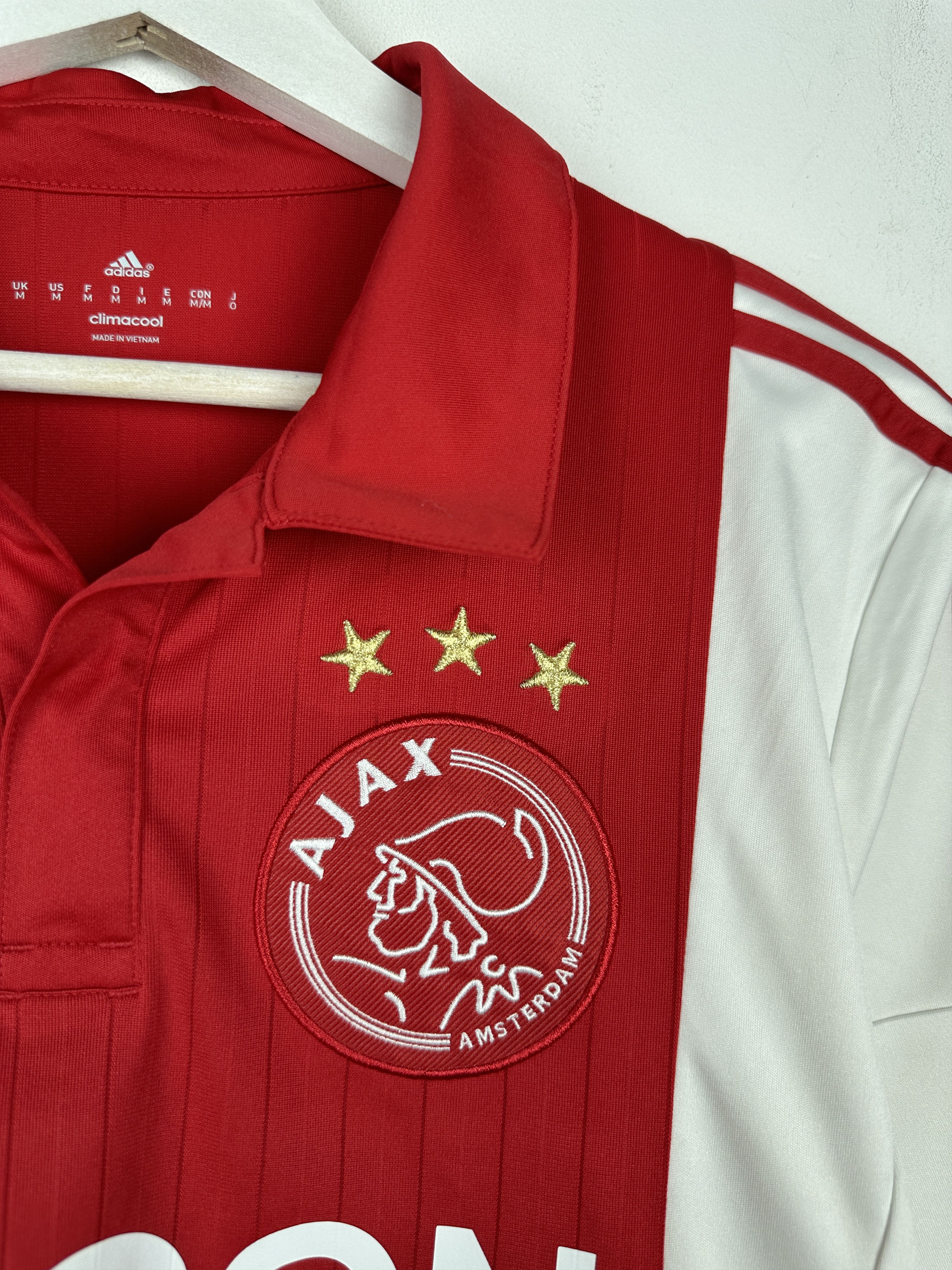 Adidas Ajax Amsterdam 2014 Home Soccer Jersey Football Shirt Size US M / EU 48-50 / 2 - 5 Thumbnail