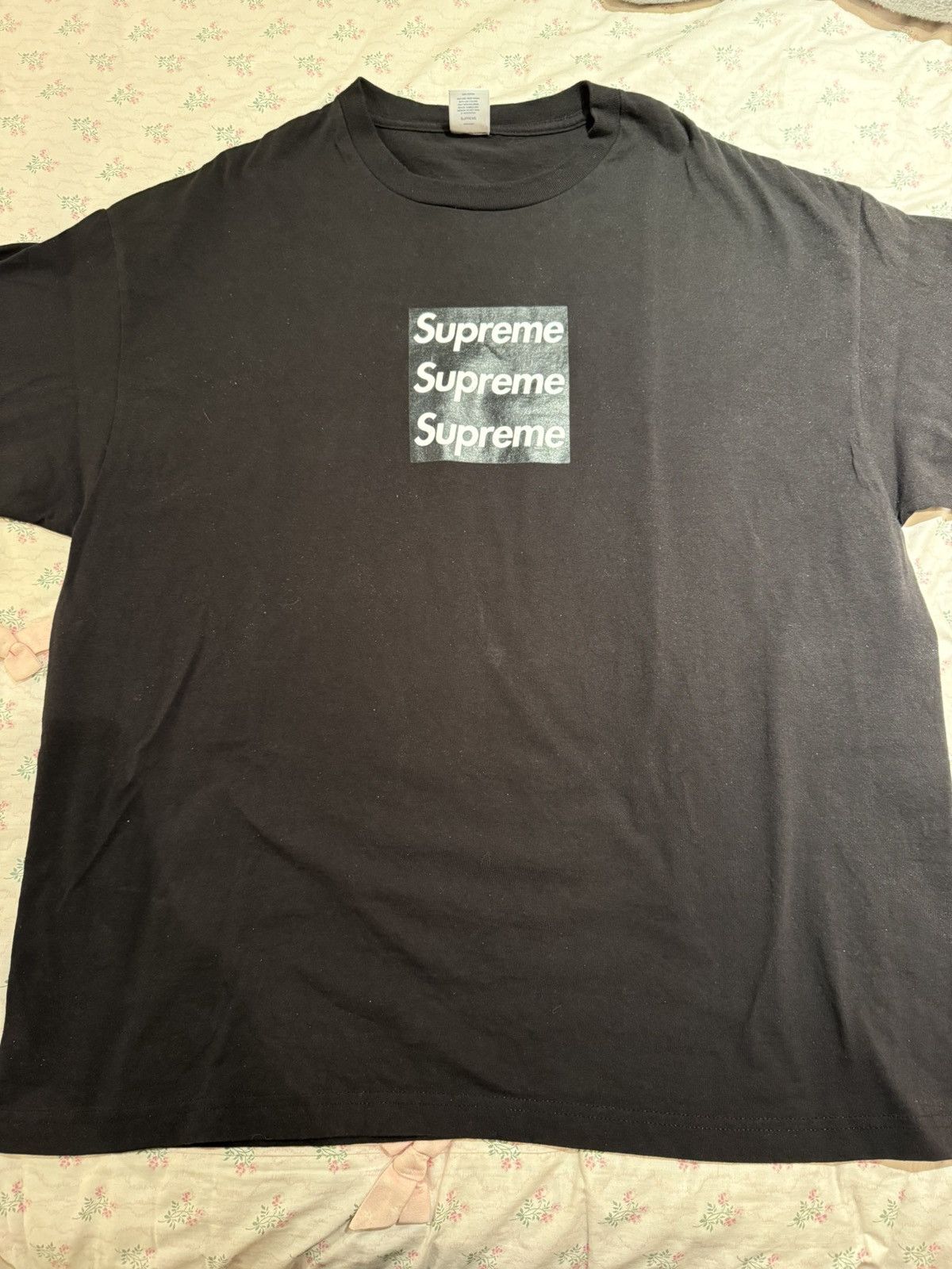 T shirt supreme x swarovski shop