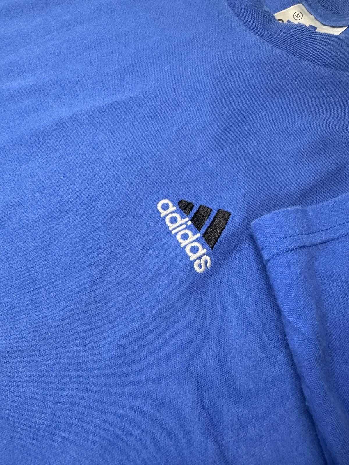 Adidas Adidas Classic Blue T-Shirt Size US M / EU 48-50 / 2 - 5 Thumbnail