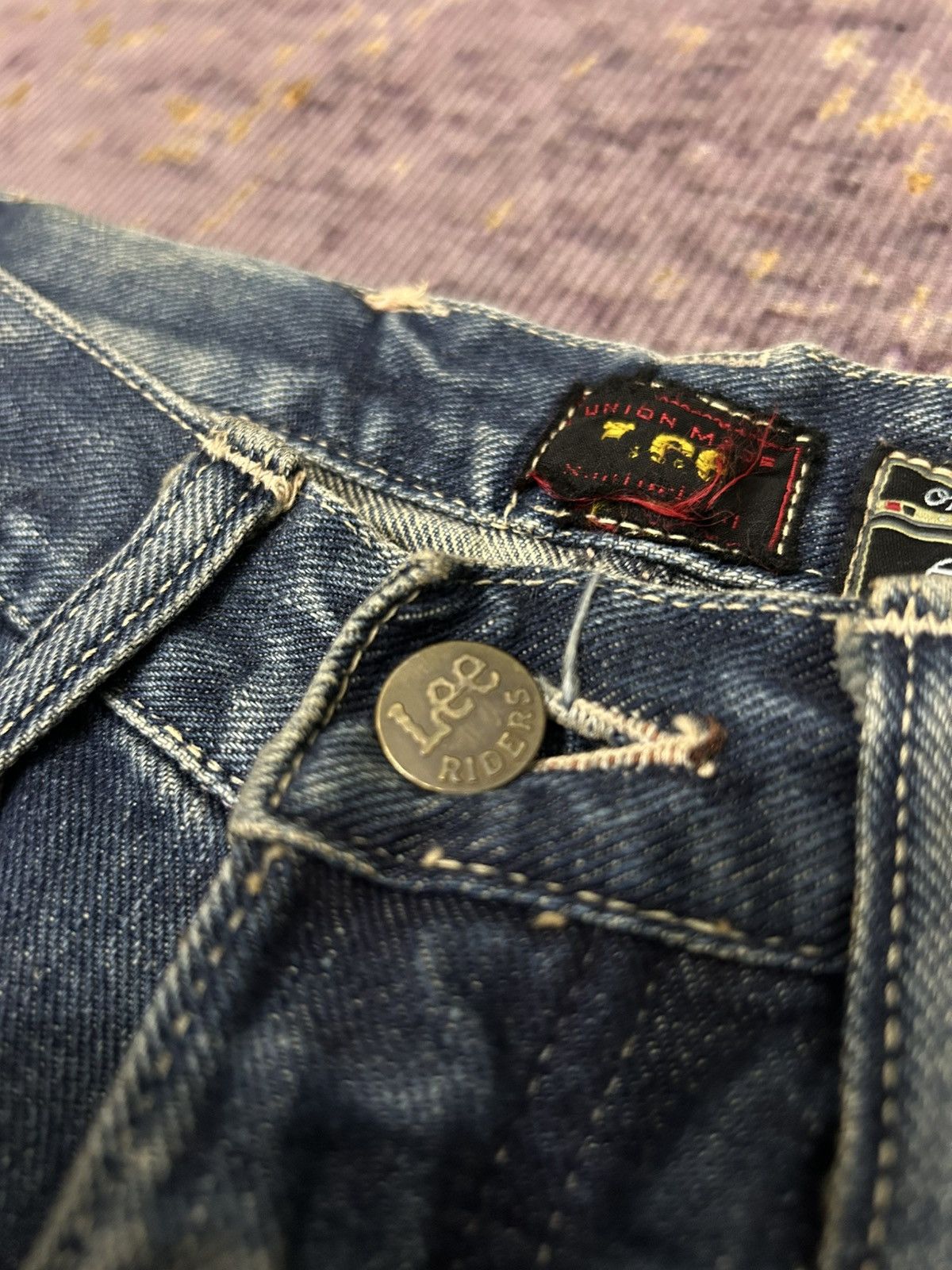 Lee Lee Riders X Okuda Japan Selvedge Jeans Size US 32 / EU 48 - 10 Thumbnail