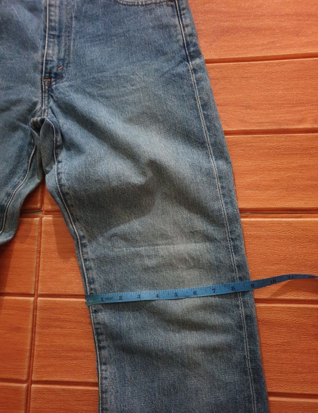 Levi's 💥Vintage Levis big E 502 Salvedge J22 denim pant Size US 30 / EU 46 - 16 Thumbnail