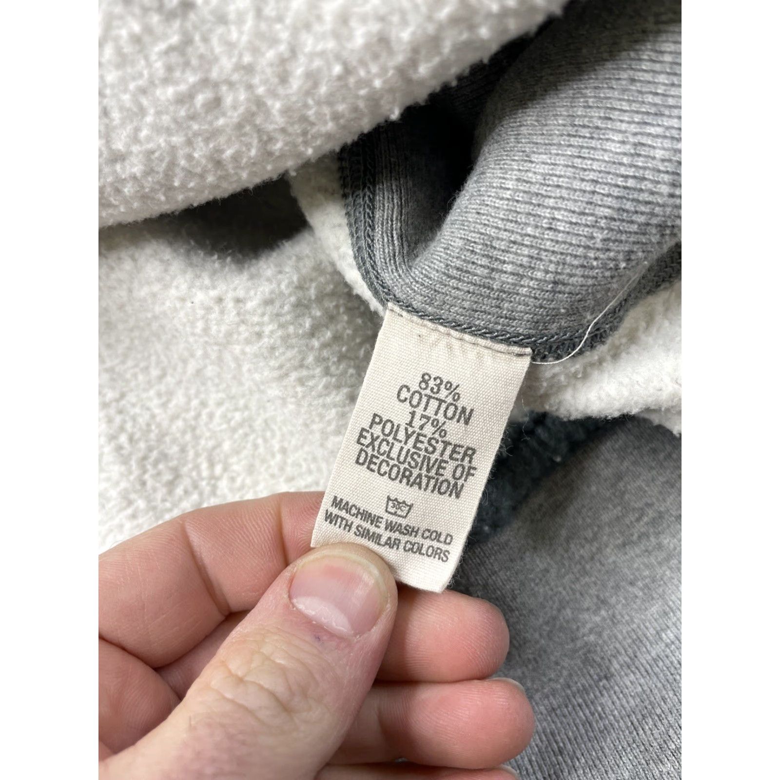 Vintage RUEHL No.925 Greenwich NY Gray Heavyweights Sweatshirt Hoodie Pullover Mens XL Size US XL / EU 56 / 4 - 2 Thumbnail