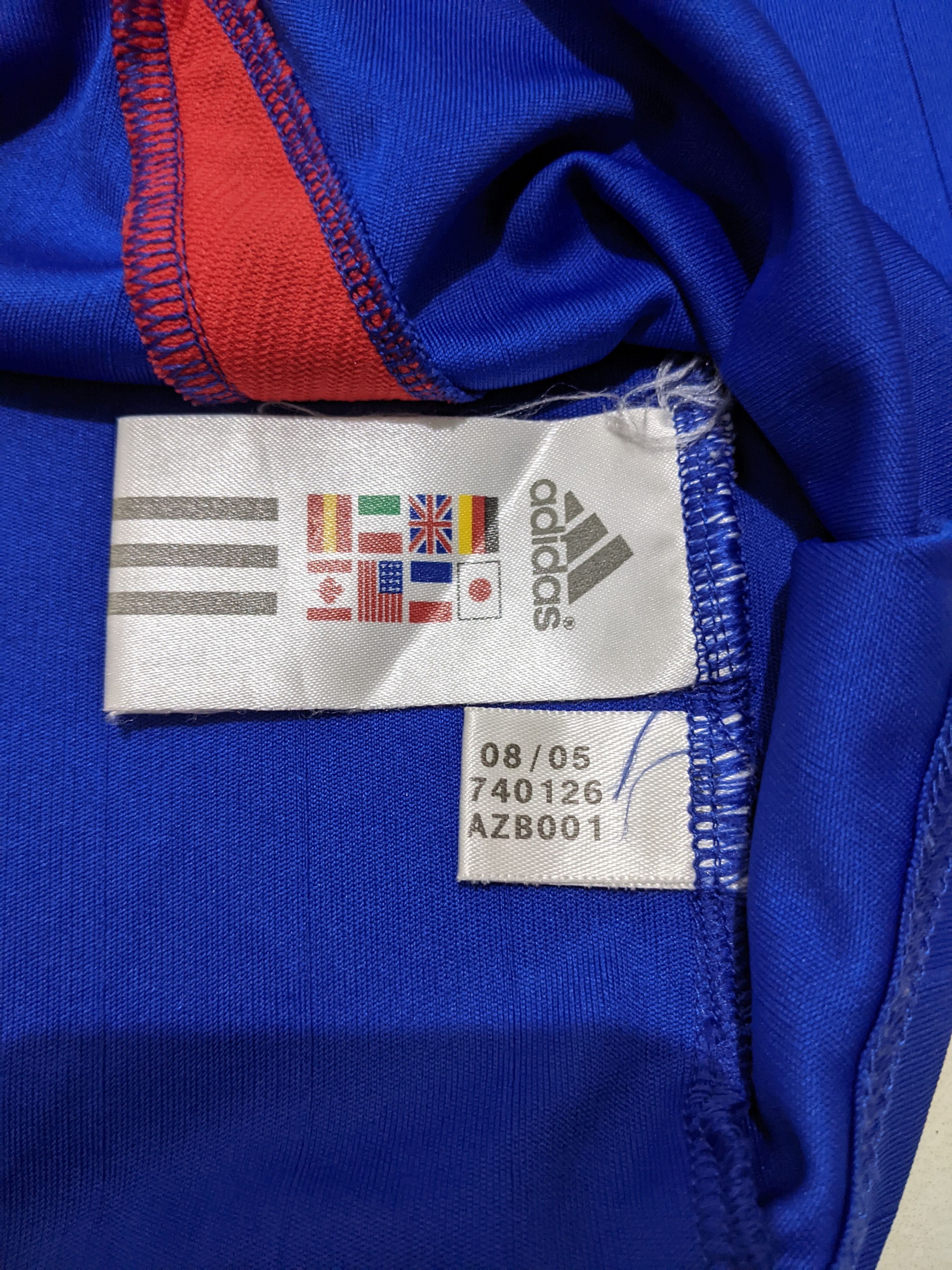 Adidas Francis home 2006 world cup Zidane Jersey football shirt Size US M / EU 48-50 / 2 - 12 Thumbnail