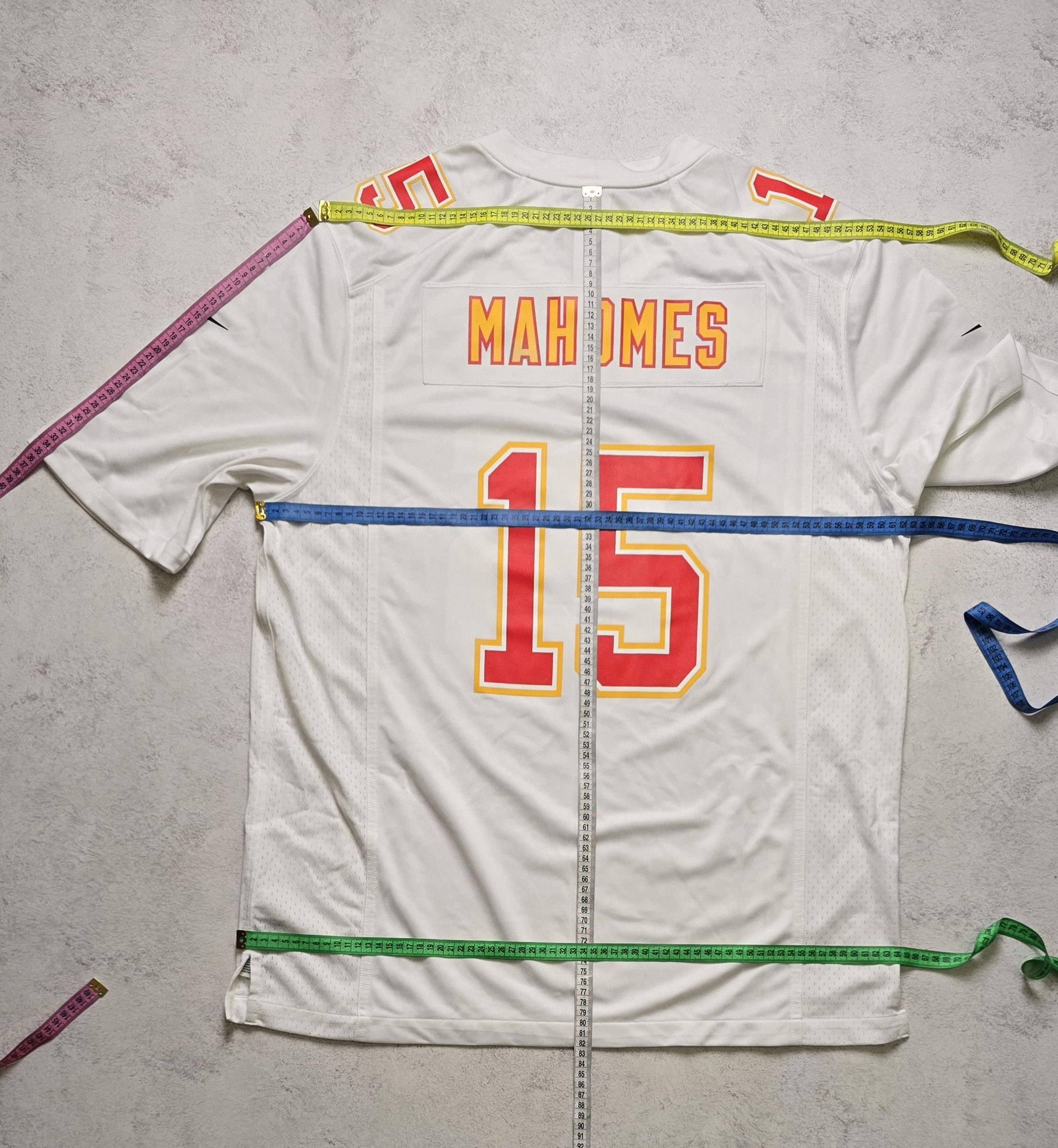 Nike Mahomes #15 Chiefs Super Bowl LIX Tundra White Game Jersey Size US XL / EU 56 / 4 - 4 Thumbnail
