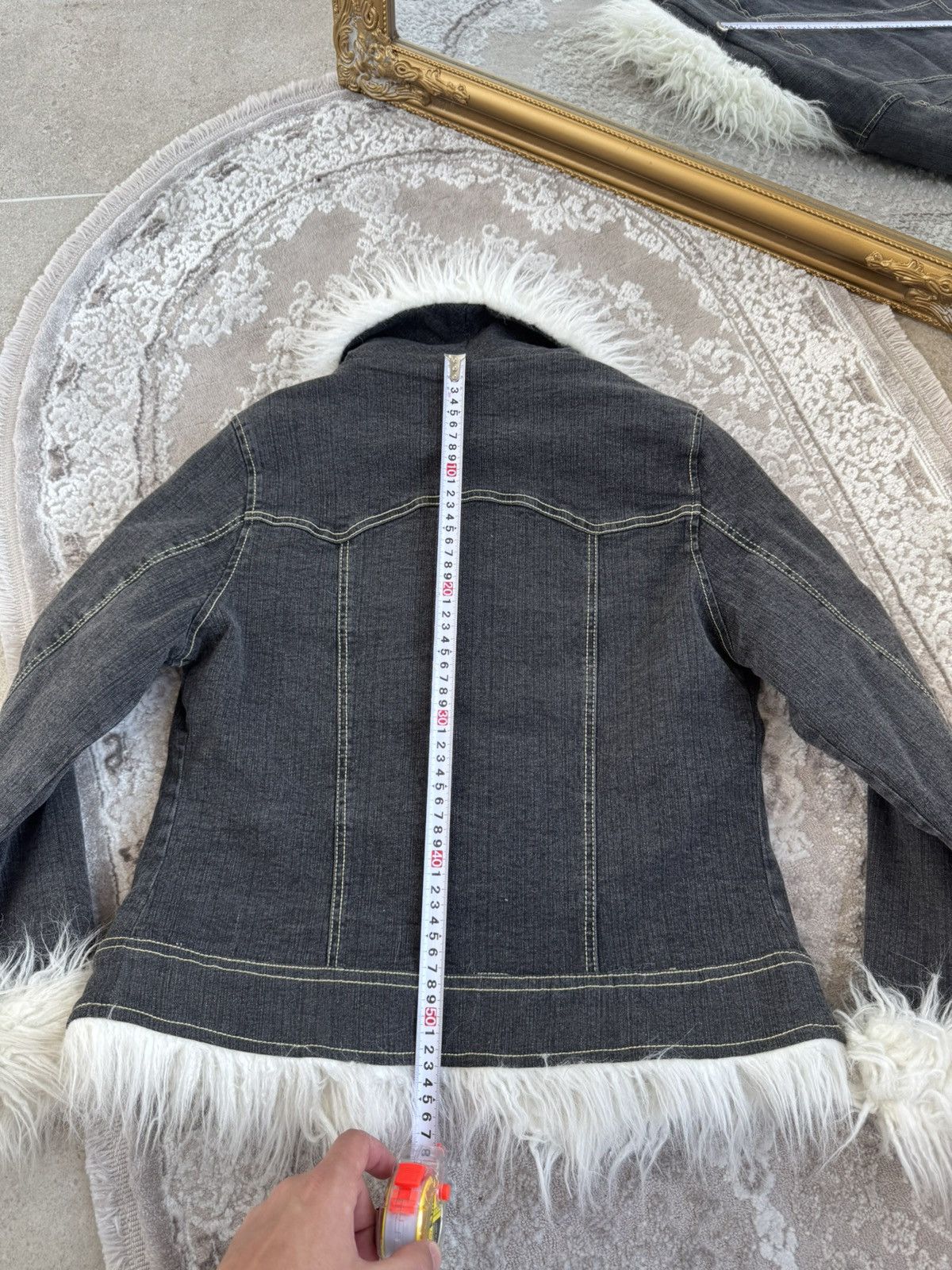 Hysteric Glamour VTG🥶CRAZY JUNYA WATANABE KAPITAL STYLE DENIM FUR JACKET Size US S / EU 44-46 / 1 - 9 Thumbnail