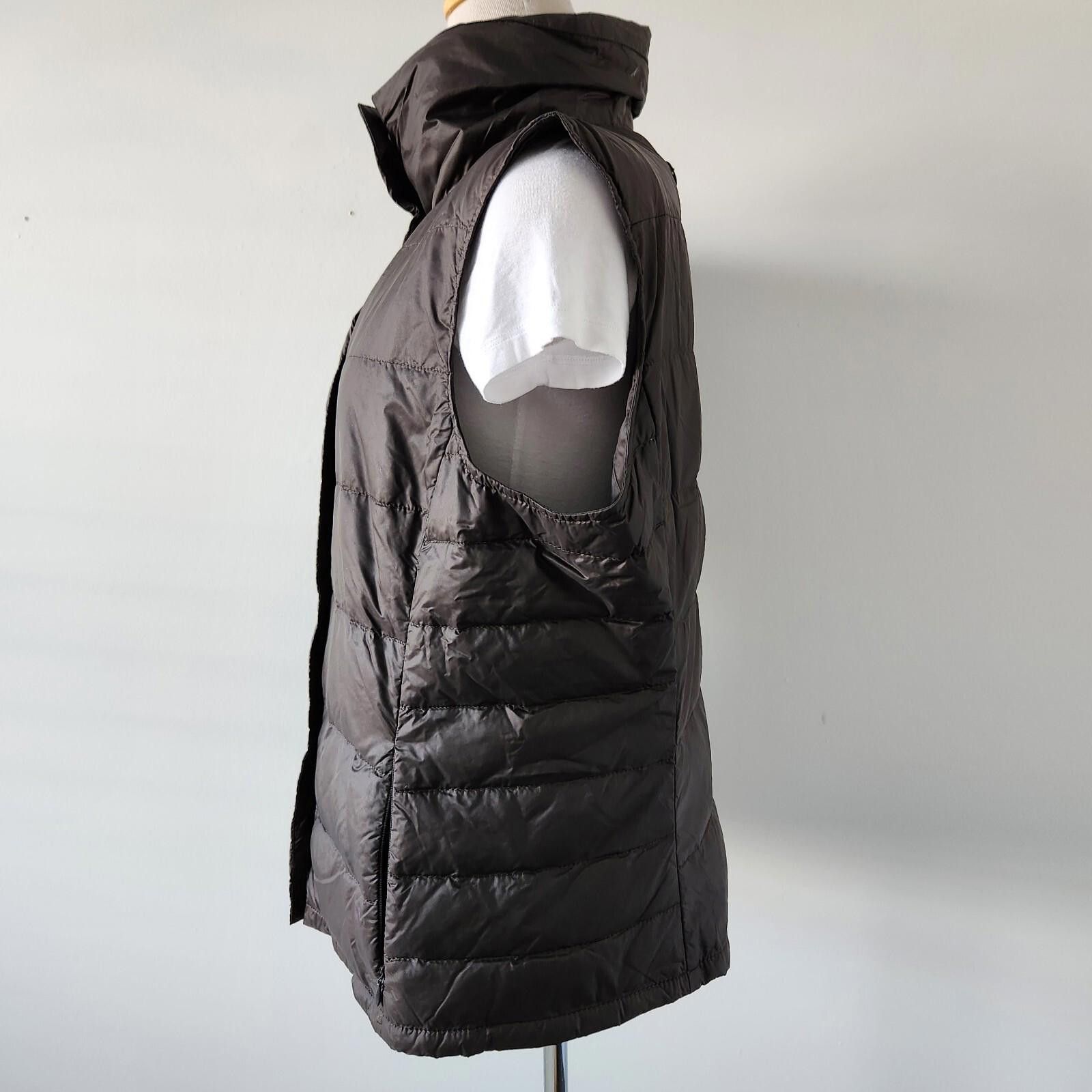 Escada Escada Sport Vest EU 42 Large Dark Brown Goose Down Puffer Size L / US 10 / IT 46 - 5 Thumbnail