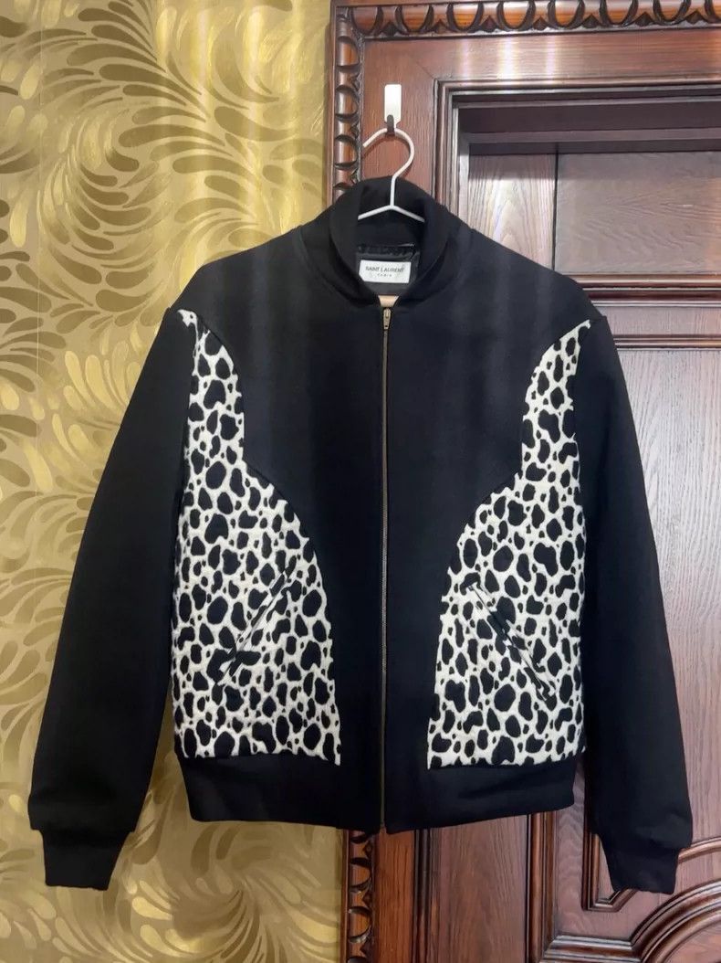 Saint Laurent Paris Saint Laurent Paris Saint Laurent Wool Baseball Jacket for Size US M / EU 48-50 / 2 - 1 Thumbnail