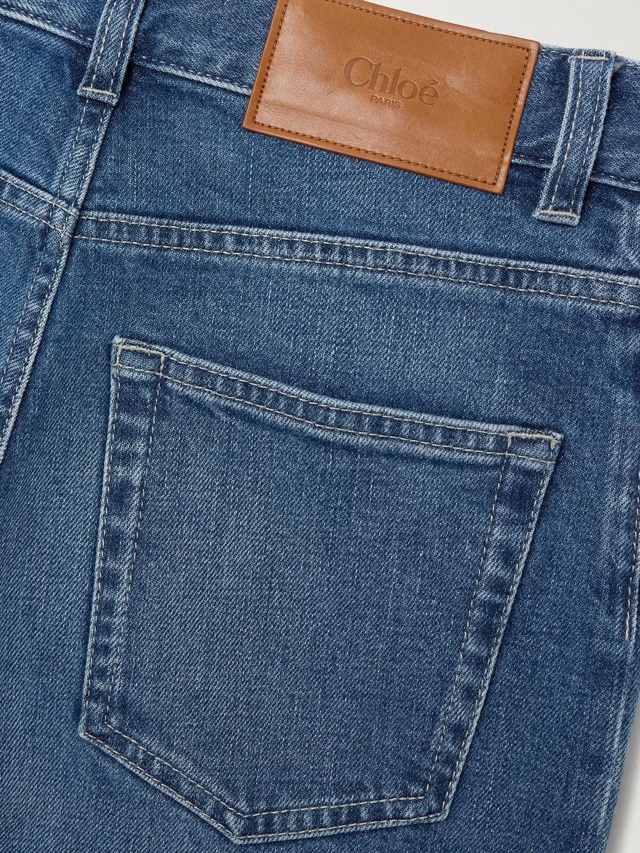 Chloe o1y0825 Bootcut Jeans in Blue Size 27" / US 4 / IT 40 - 6 Thumbnail