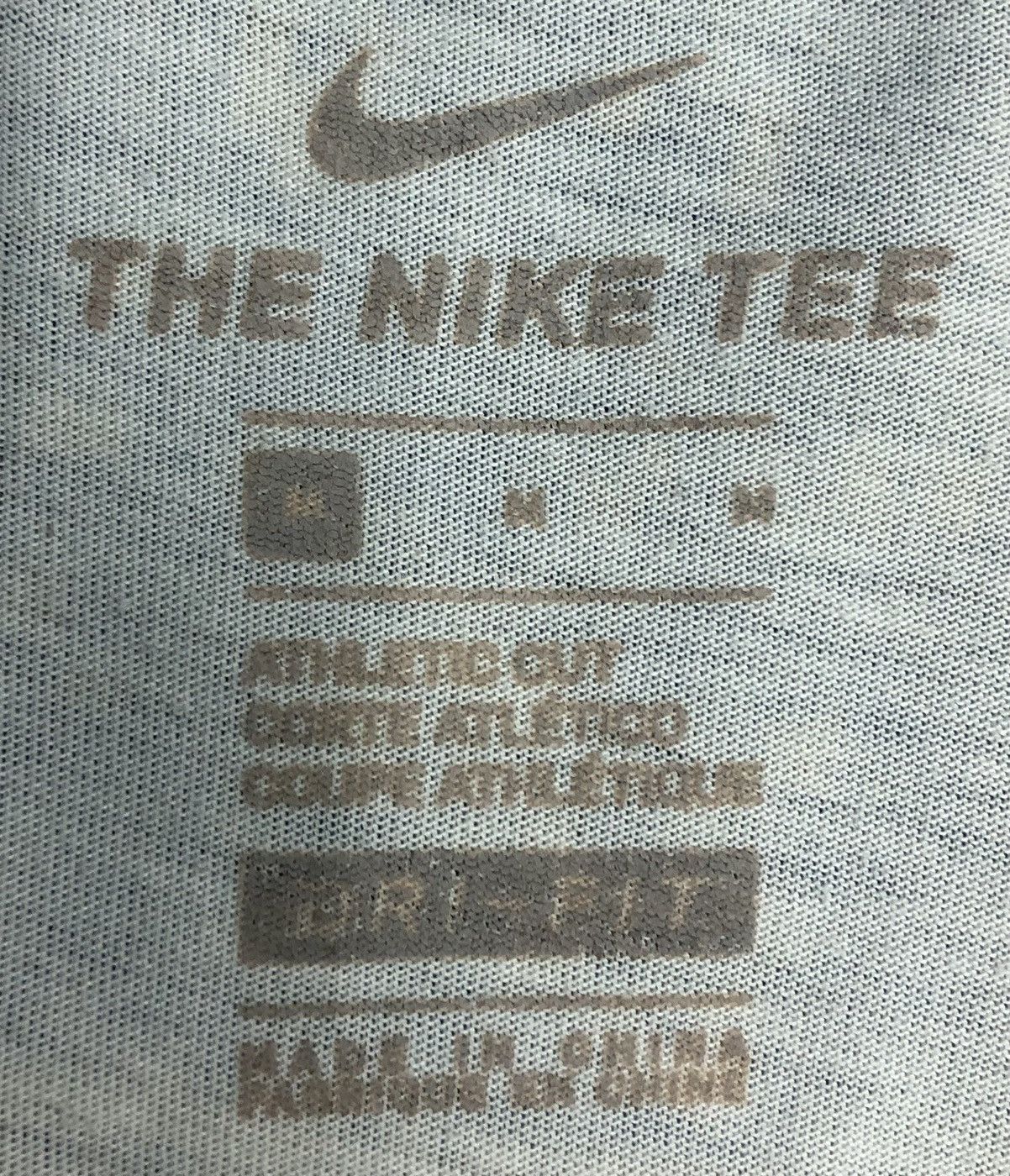 Nike Vintage The Nike Tee Nike Dri-Fit HSOOMS T-Shirt Size US M / EU 48-50 / 2 - 10 Thumbnail