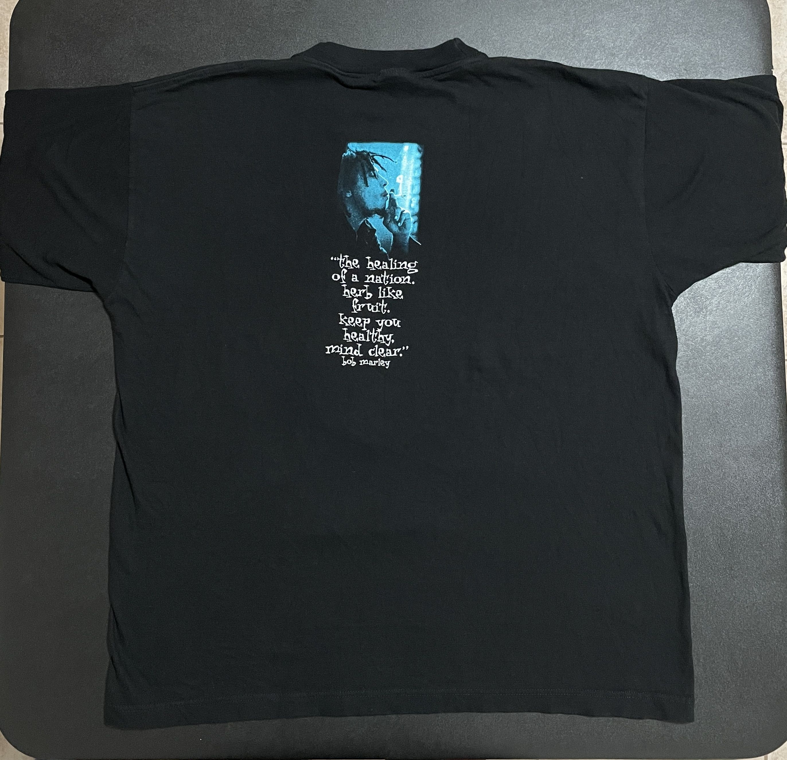 Zion Rootswear Vintage 2000 Zion Rootswear Bob Marley Smoking XL Size US XL / EU 56 / 4 - 7 Thumbnail
