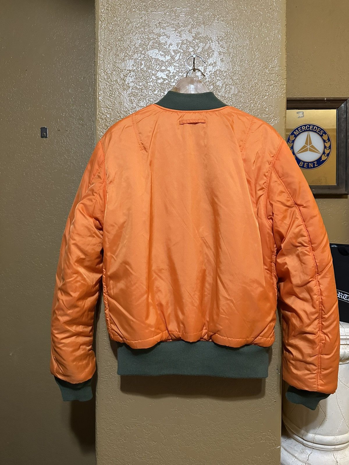 Alpha Industries RARE Alpha Industries Pierced Skull MA-1 Bomber Jacket GRAIL Size US L / EU 52-54 / 3 - 8 Thumbnail