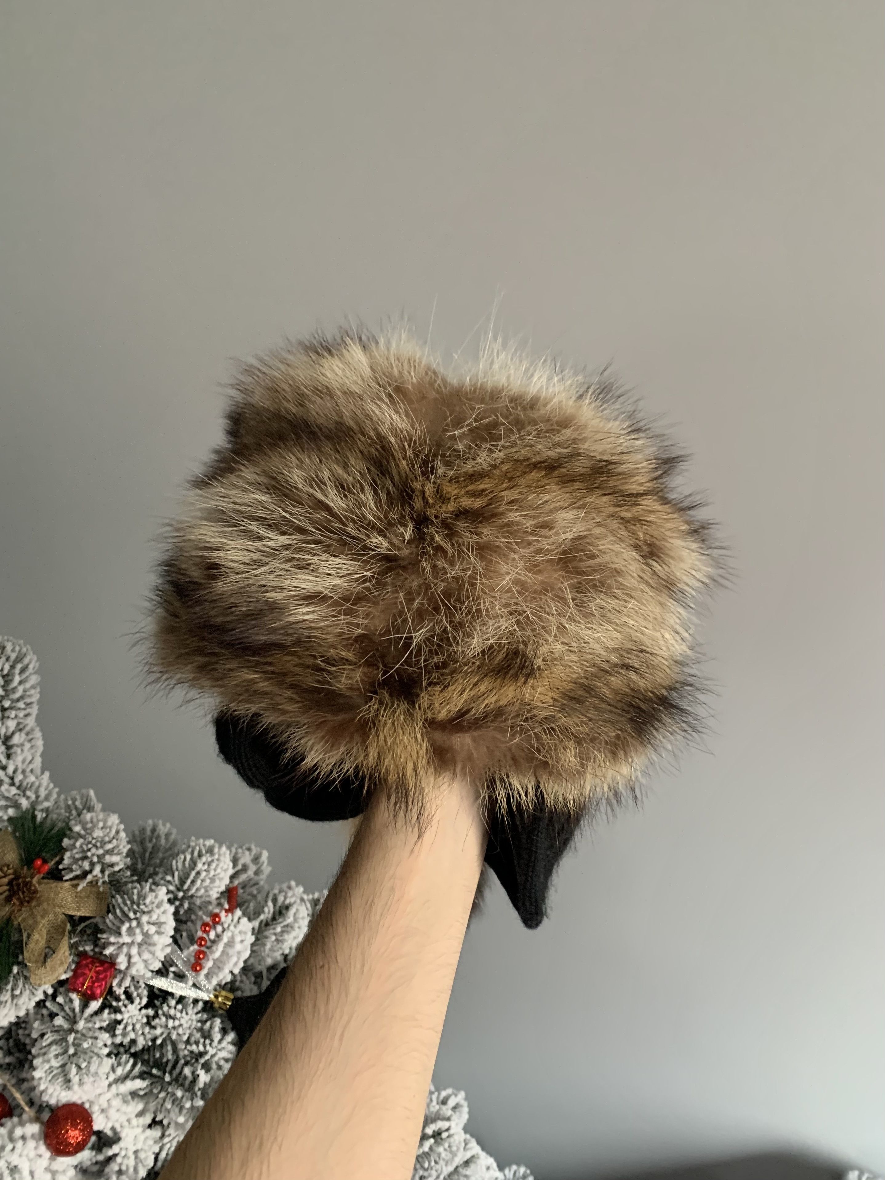 Vintage Vintage Real Fur Mohair Hat Ushanka style Size ONE SIZE - 2 Thumbnail