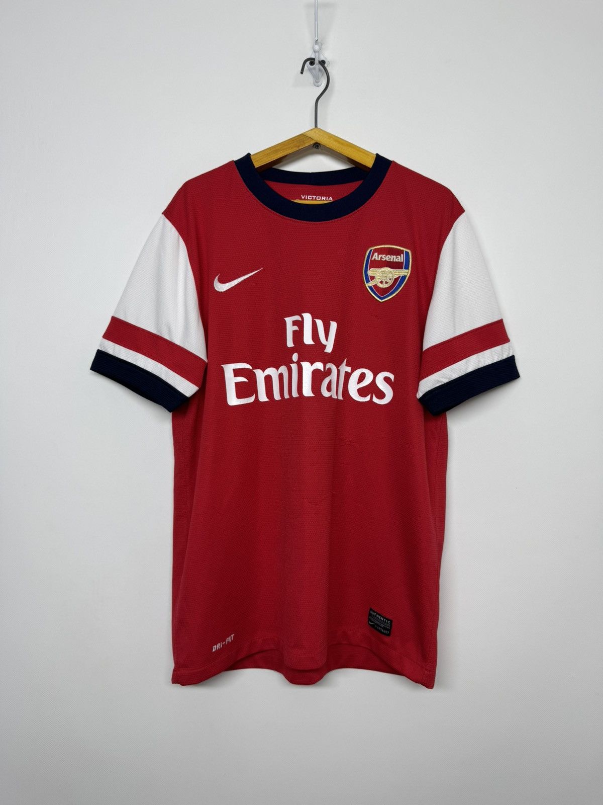 Nike Vintage RARE NIKE FC ARSENAL LONDON ENGLAND SOCCER JERSEY Size US M / EU 48-50 / 2 - 4 Thumbnail