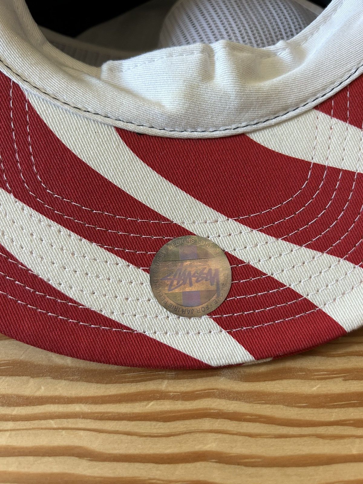 Stussy × Vintage Stussy American Flag Snapback Hat Size ONE SIZE - 4 Thumbnail