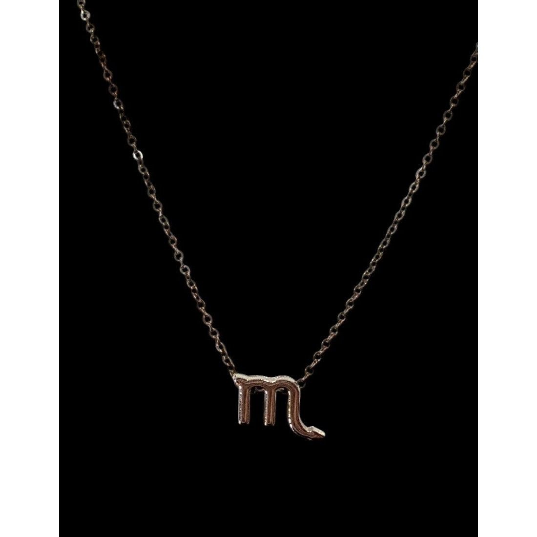 Other Minimalist Scorpio Zodiac Gold Tone Pendant Necklace Size ONE SIZE - 1 Thumbnail