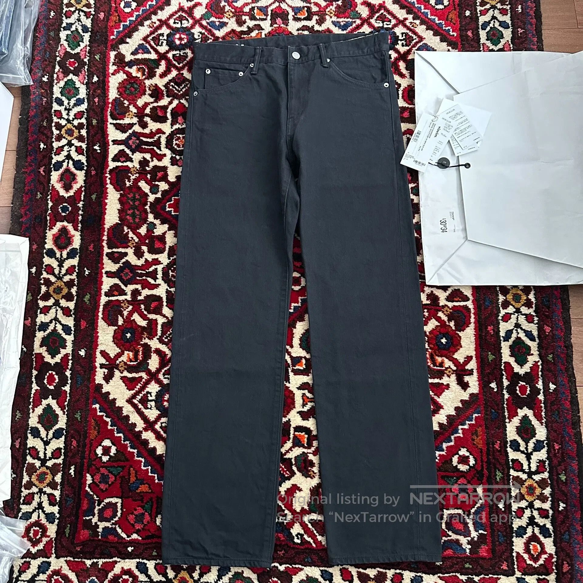 Visvim visvim Black Denim Jeans. Size US 34 / EU 50 - 1 Thumbnail