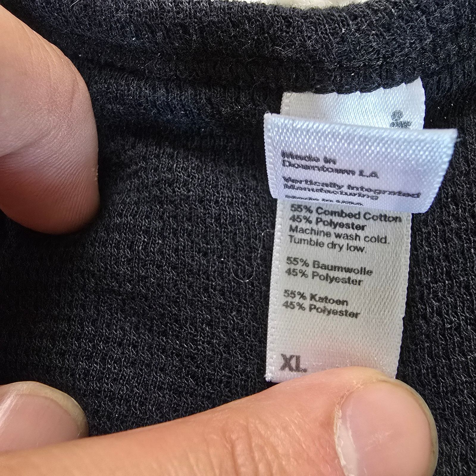 American Apparel American Aparrel Mens XL Dexter Series Show Black VTG Rare Size US XL / EU 56 / 4 - 4 Thumbnail